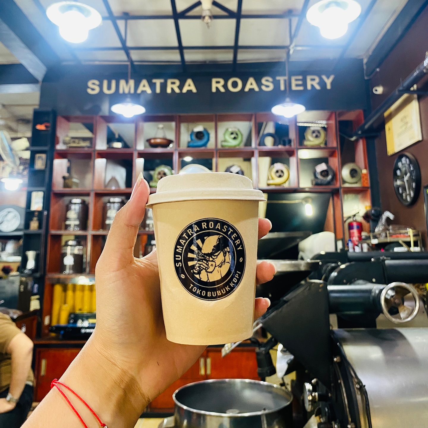 Coffee heads in Medan, don't get it wrong! This is the `Lokal`'s secret roastery.