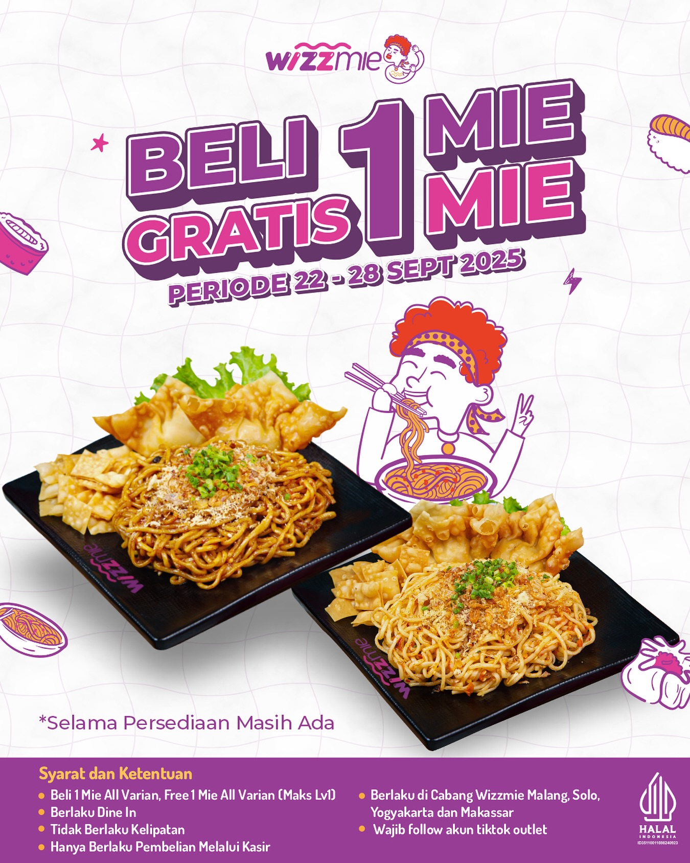 Rela antre 1 jam cuma buat bakmi? Gen-Z Malang, gue akhirnya paham…