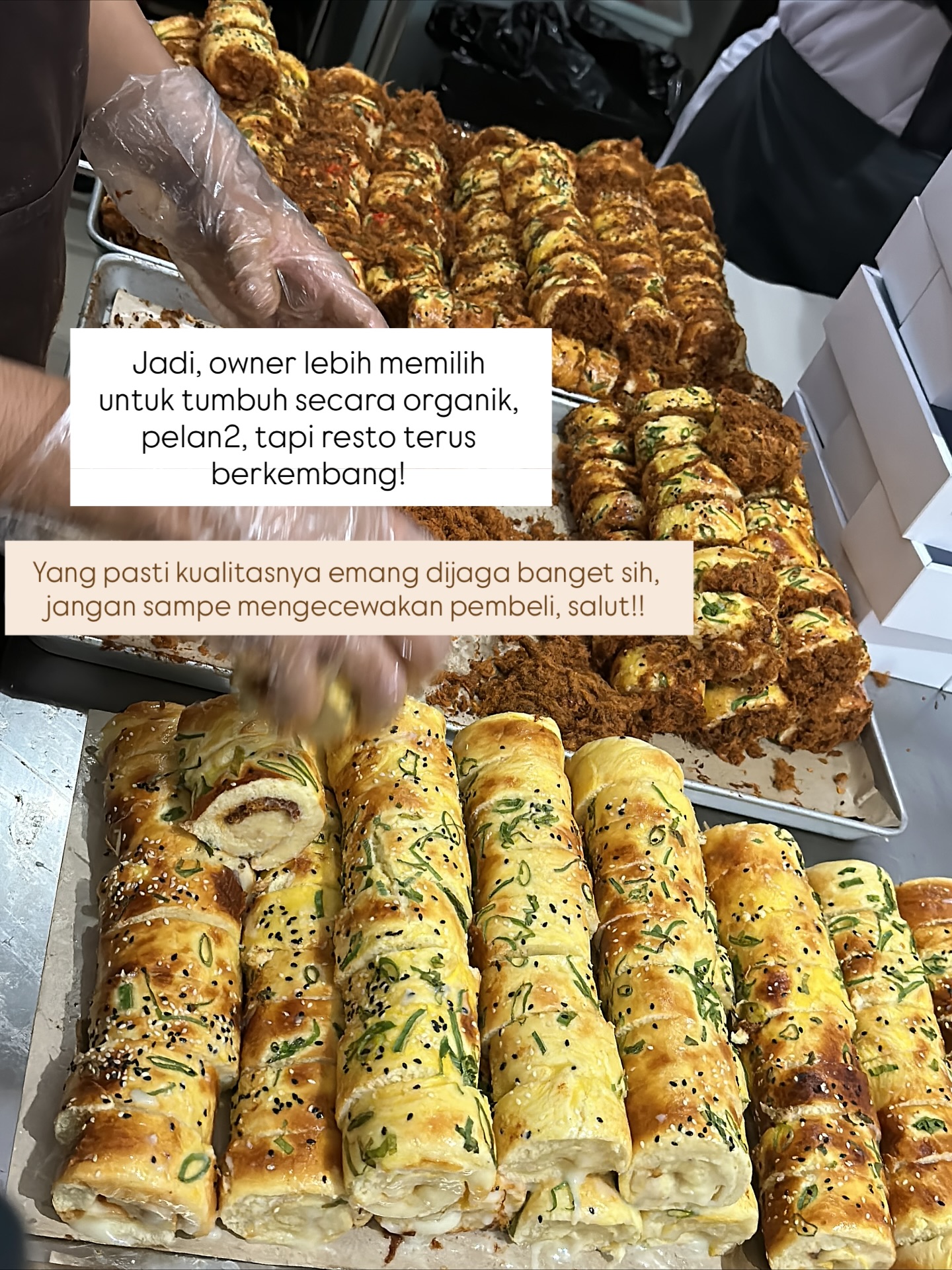 别再只知道买千层糕！梭罗本地人都抢的肉松卷，藏在居民区车库里 2