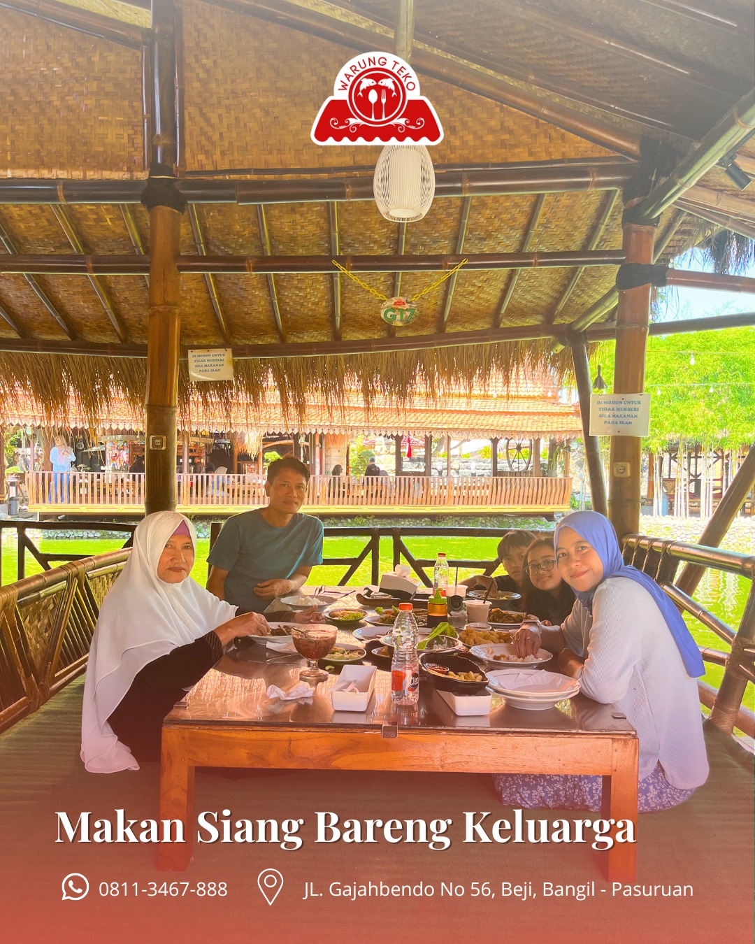 Otw Bromo jangan asal makan! Solusinya? Nongkrong chill di saung bambu ini, anjay! Bakmi lokal-nya mantap 3