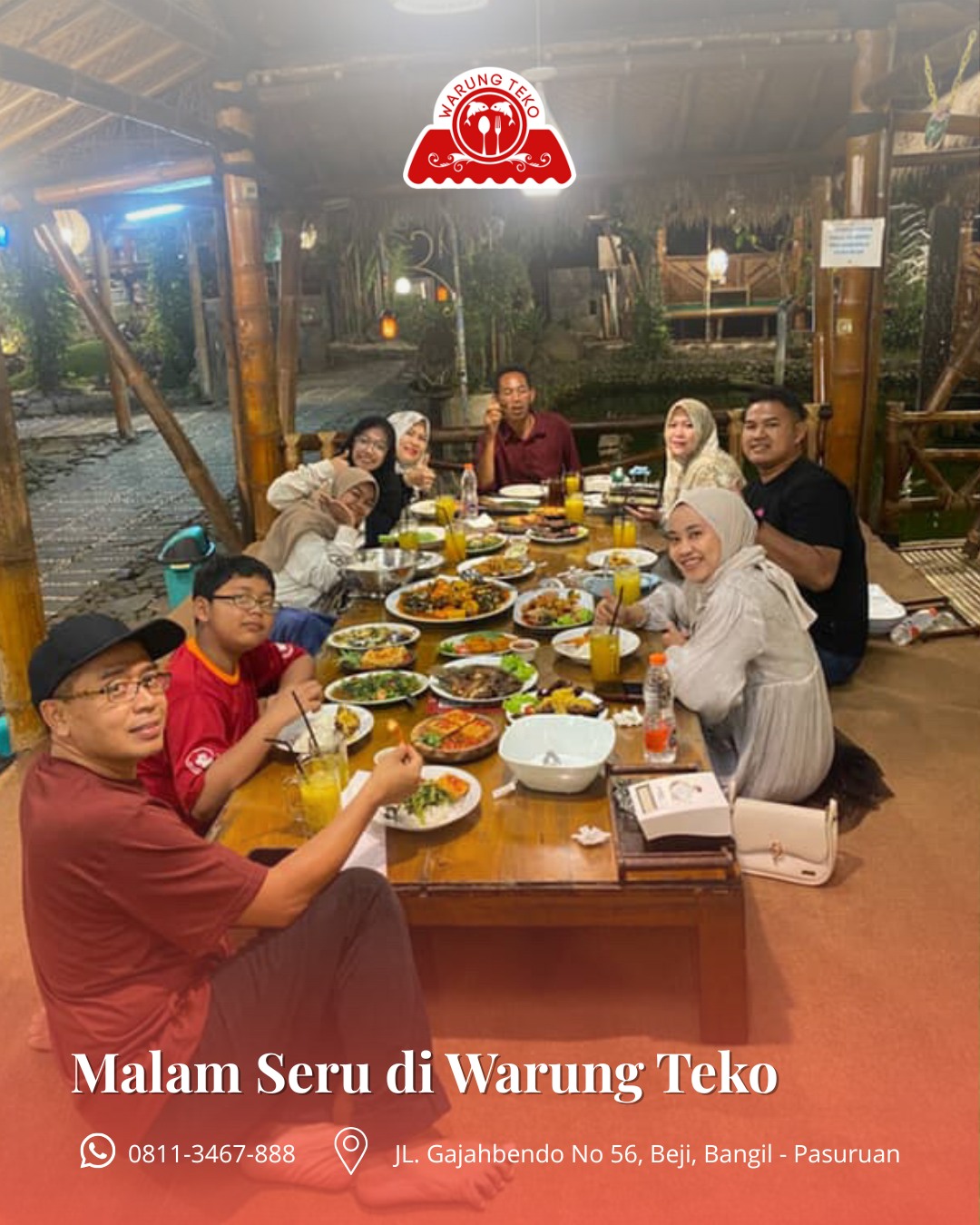 Otw Bromo jangan asal makan! Solusinya? Nongkrong chill di saung bambu ini, anjay! Bakmi lokal-nya mantap 2