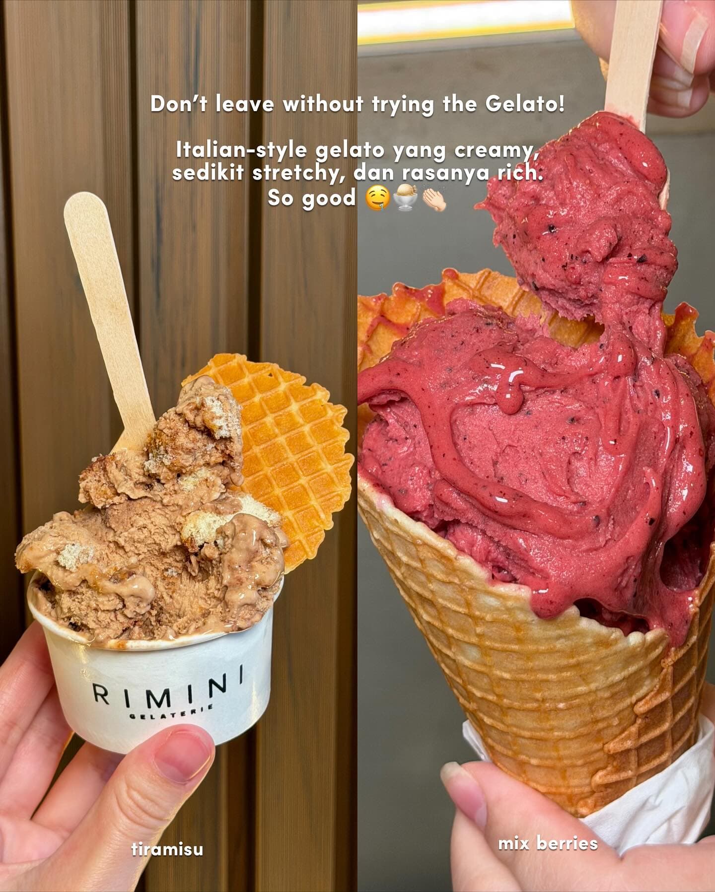 Sultan Gelato, merapat! Liat wadah es krim di spot Jakarta ini aja udah jaminan Mantap 2