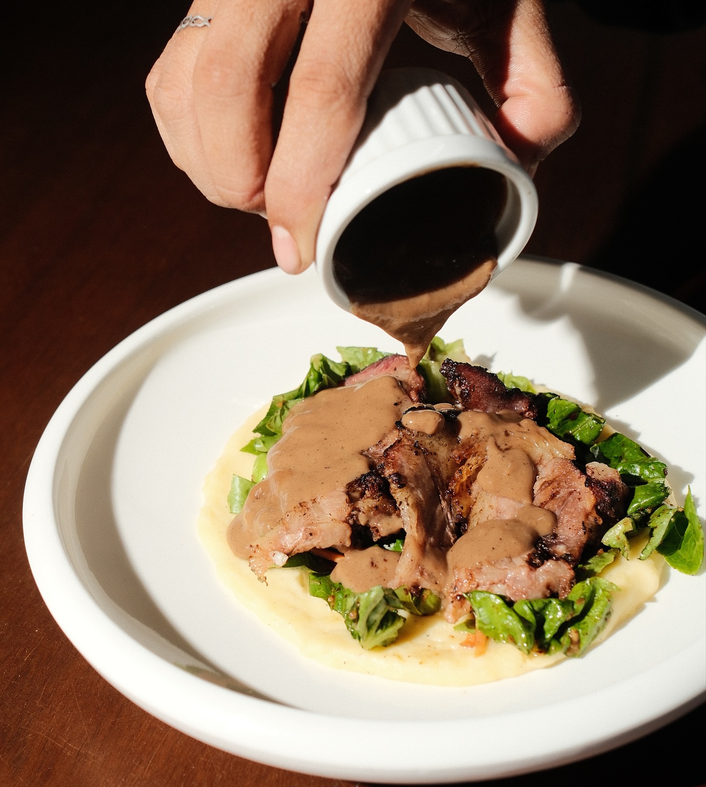 Pelayannya juteknya Anjay, tapi spot Nongkrong 'kebun raya' di Pekanbaru ini Mantap! Next time serbu lagi! 🤩 3