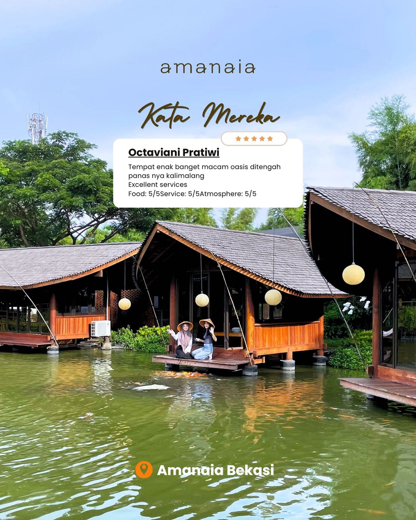 雅加达带娃聚餐别瞎选！这家湖上餐厅我替你试了，优缺点都在这 4