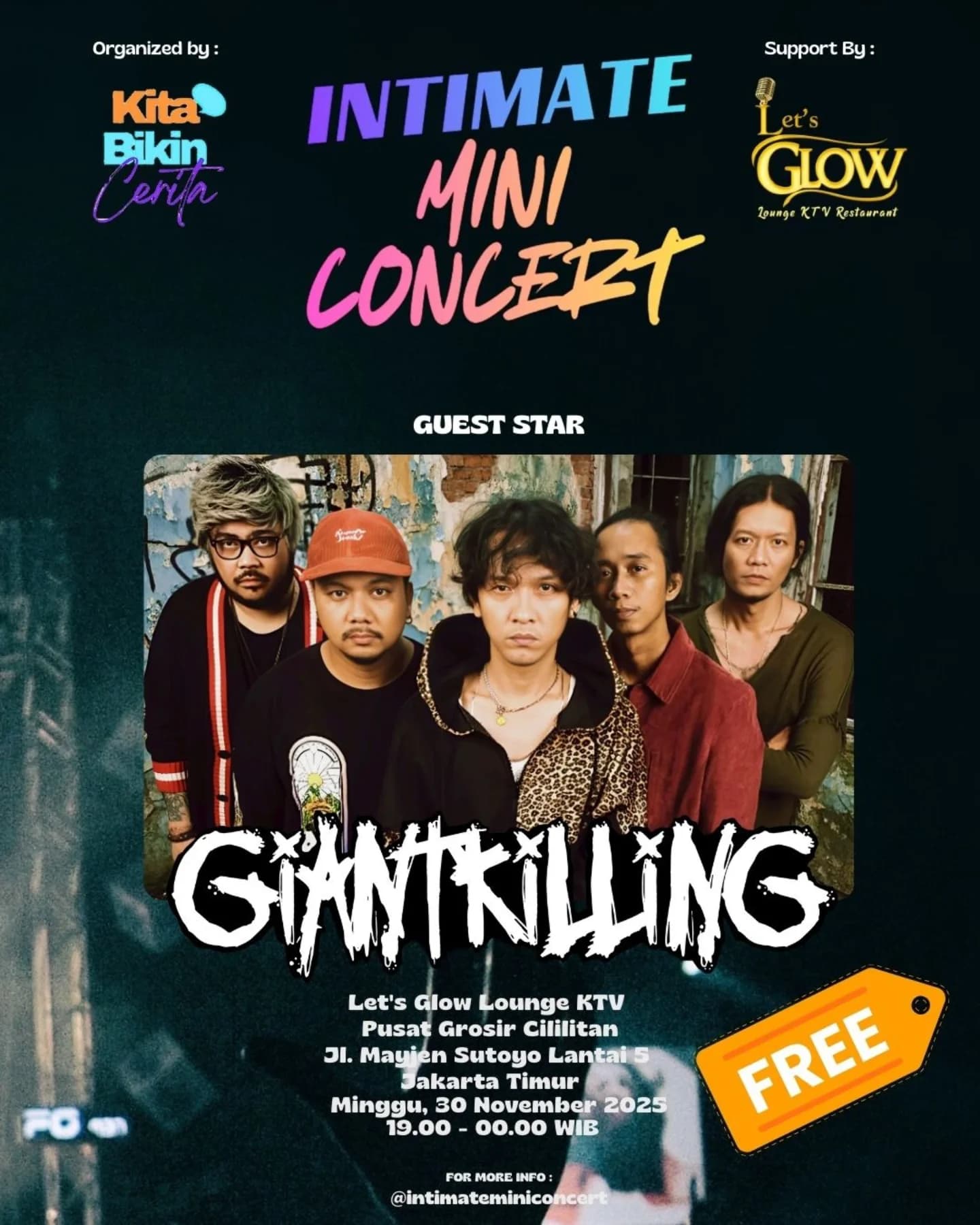 Kata siapa PGC cuma pasar grosir doang? KTV di sini mantap, berasa mini music festival