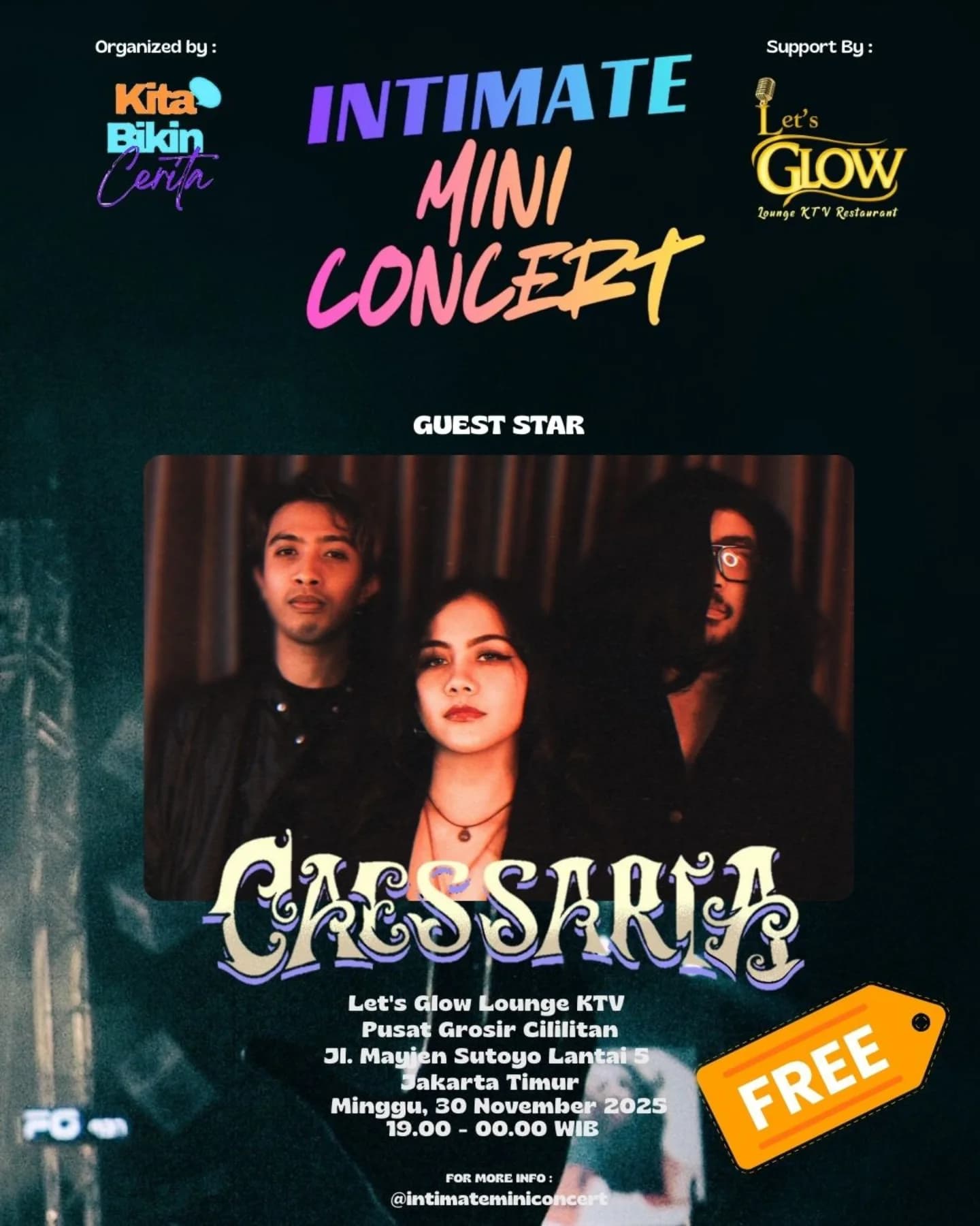 Kata siapa PGC cuma pasar grosir doang? KTV di sini mantap, berasa mini music festival 2