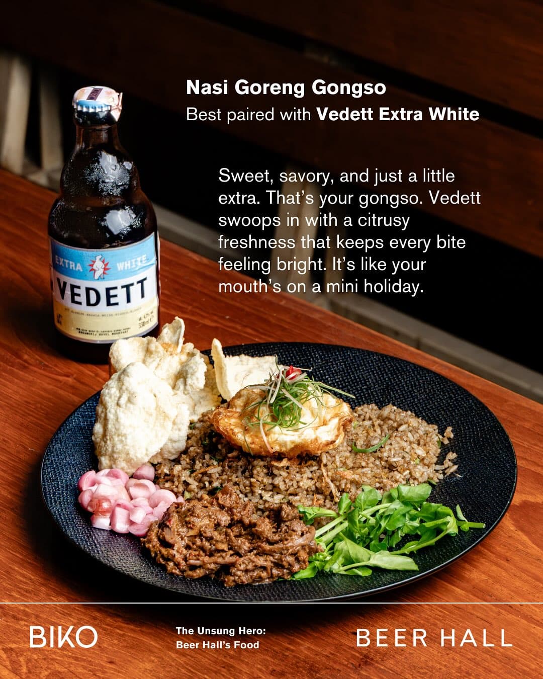 Calling all SCBD Corporate Slaves! This Beer Hall's music is blasting, but the pork rice is surprisingly divine 3