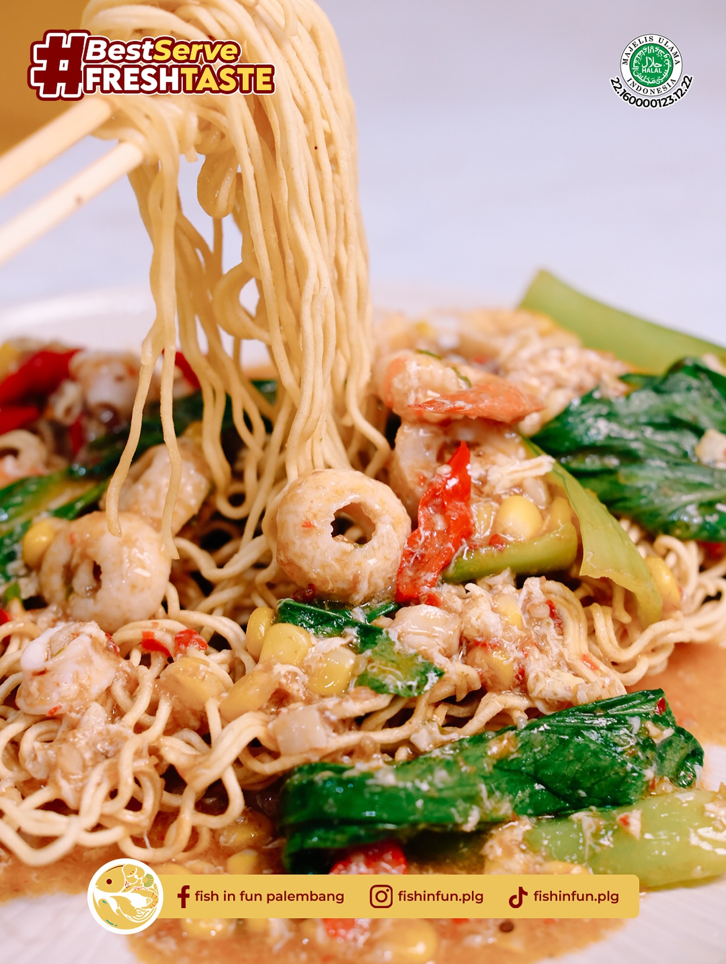 260 ribu cukup buat 5 orang makan sampai begah? Resto seafood di Palembang ini Anjay banget 4