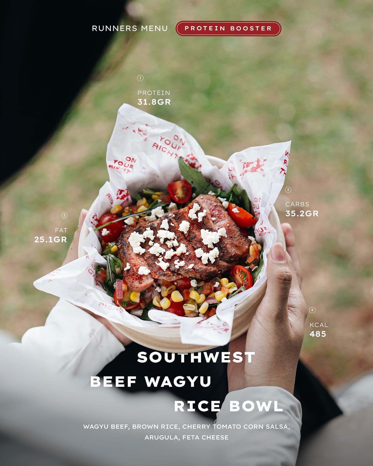 Going home after your GBK run? Big mistake! This runner's spot is the real highlight. 2