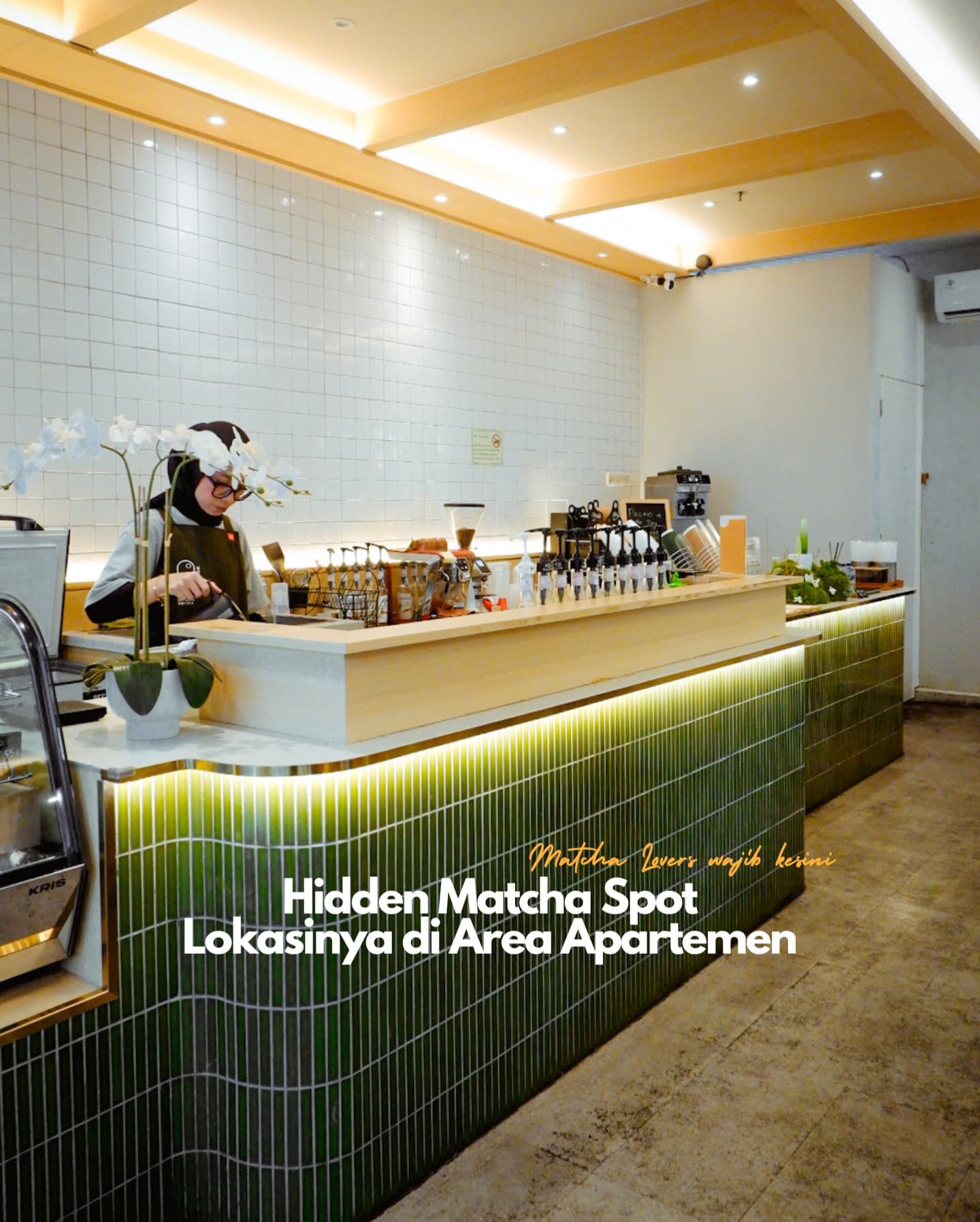 Stop bayar kemahalan di chain store! Mending nongkrong di spot matcha lokal ini, mau pahit atau umami bebas pilih 3