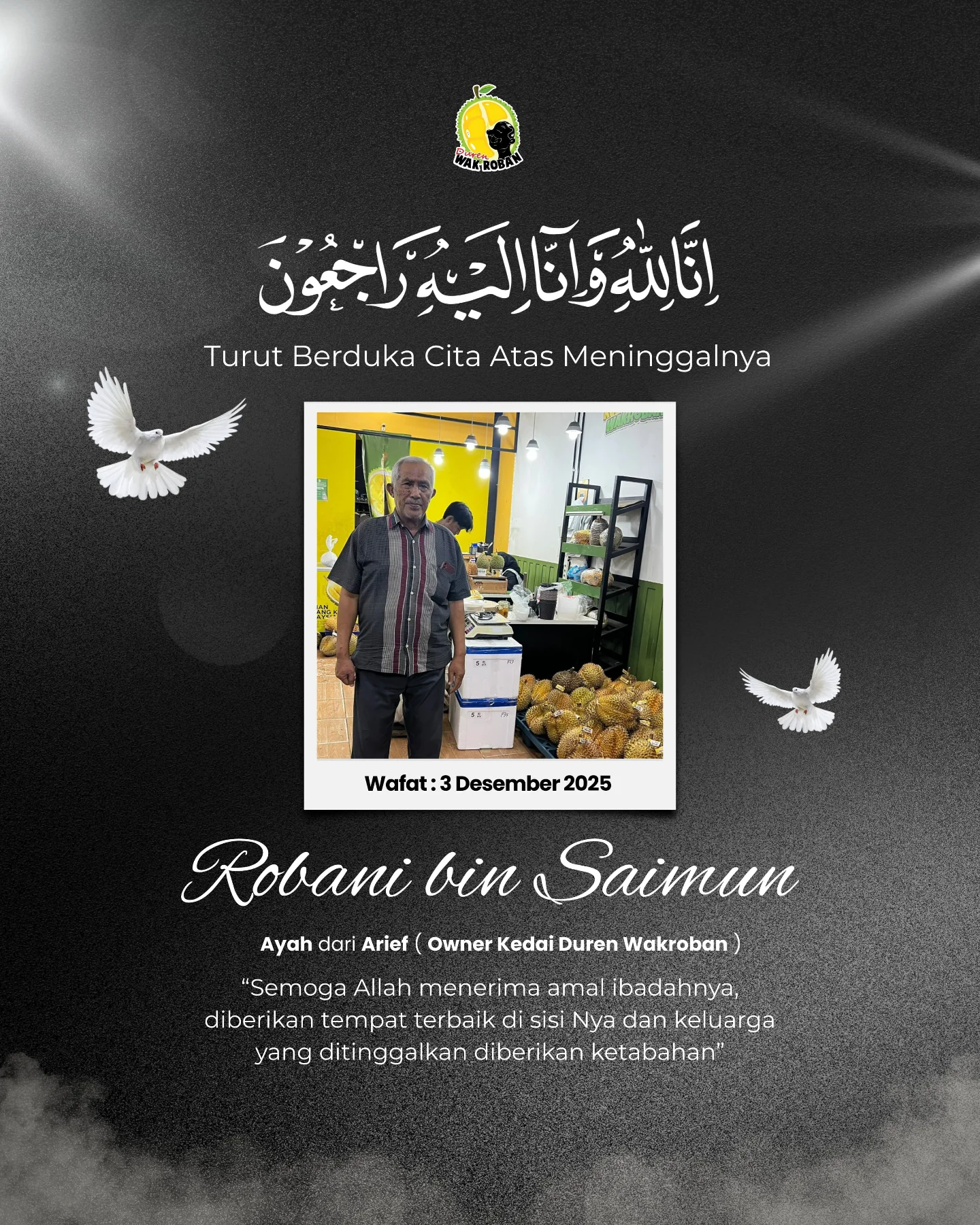 Anjay, toko durian rating 4.5 di Jakbar ini bikin benci tapi cinta