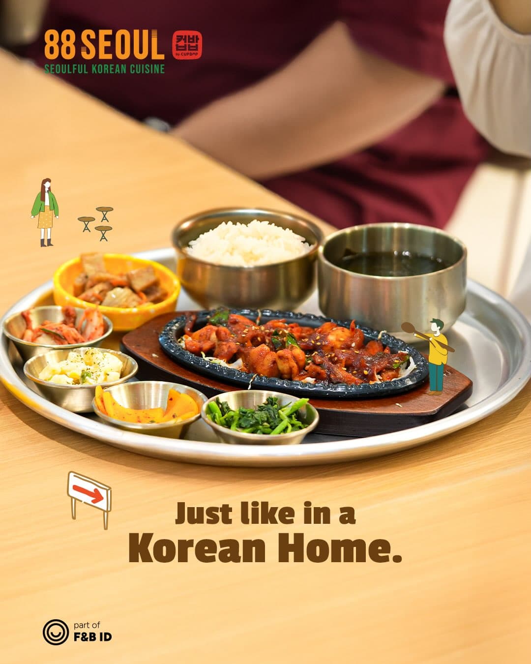This Korean spot at CP: A set meal feast for 77k, but a single dish is 75k? Seriously? 2