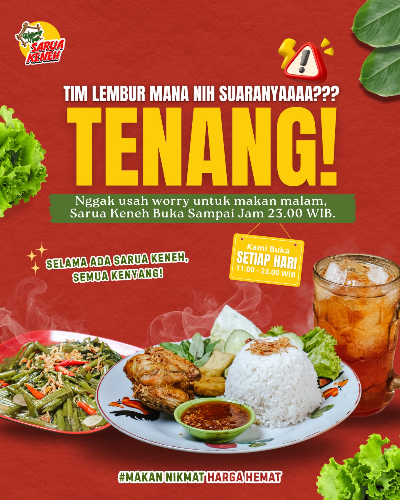 A 4.6-star Sundanese god-tier spot on Google... with this vibe? But I'll be back 4