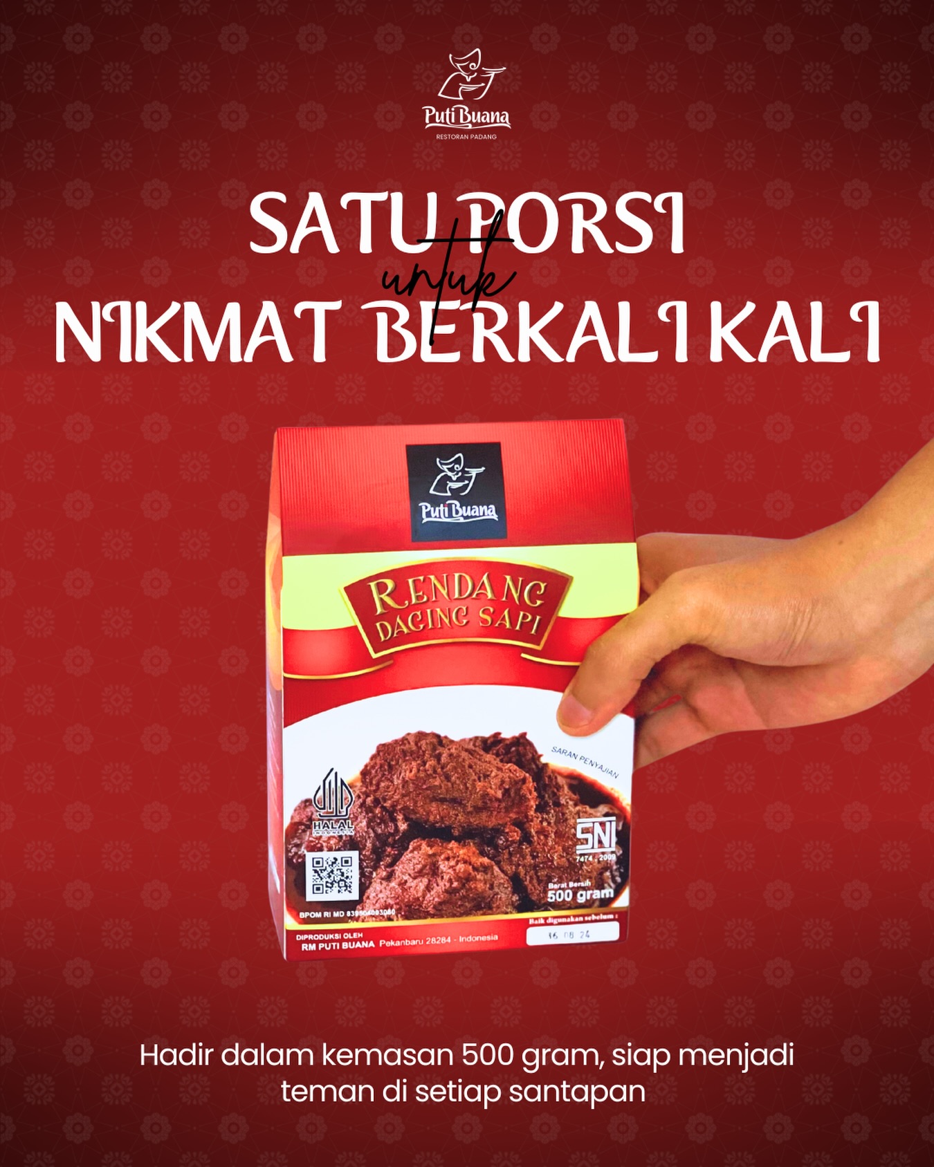 Cuma 40 ribuan per orang, resto Padang ini hampir aja mantap…