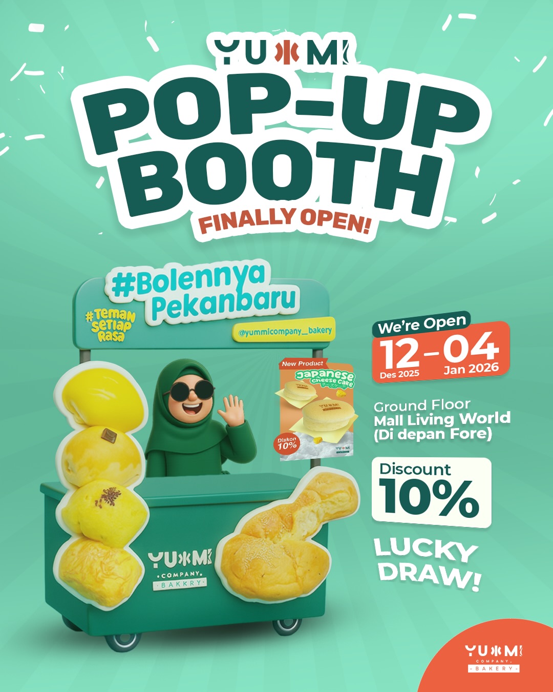 Forget Lapis Legit! This Bolen by Pekanbaru Airport is an instant holy grail for cheese lovers.