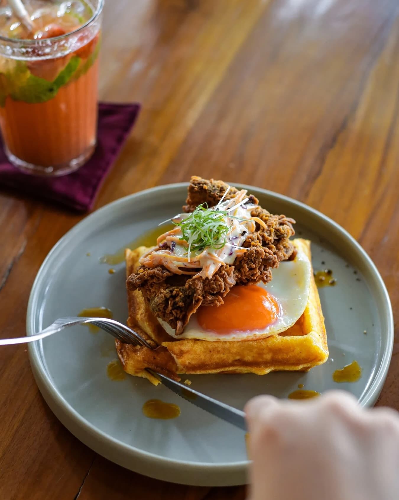 Cuma 50k, demi Nasi Creamy Mantap ini, gue rela macet-macetan ke Jaksel 3