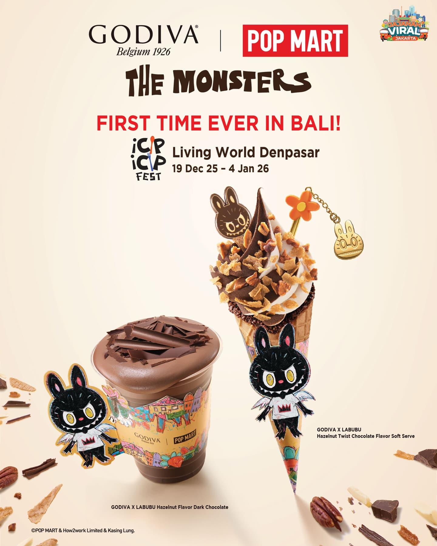 95k一支冰淇淋还只让外带？但为了LABUBU我冲了！