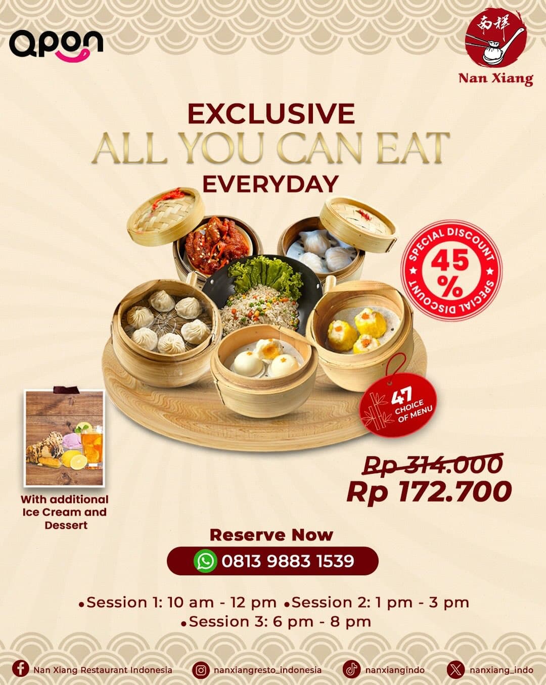 人均170k在苏丹酒店吃点心自助，这波到底亏不亏？