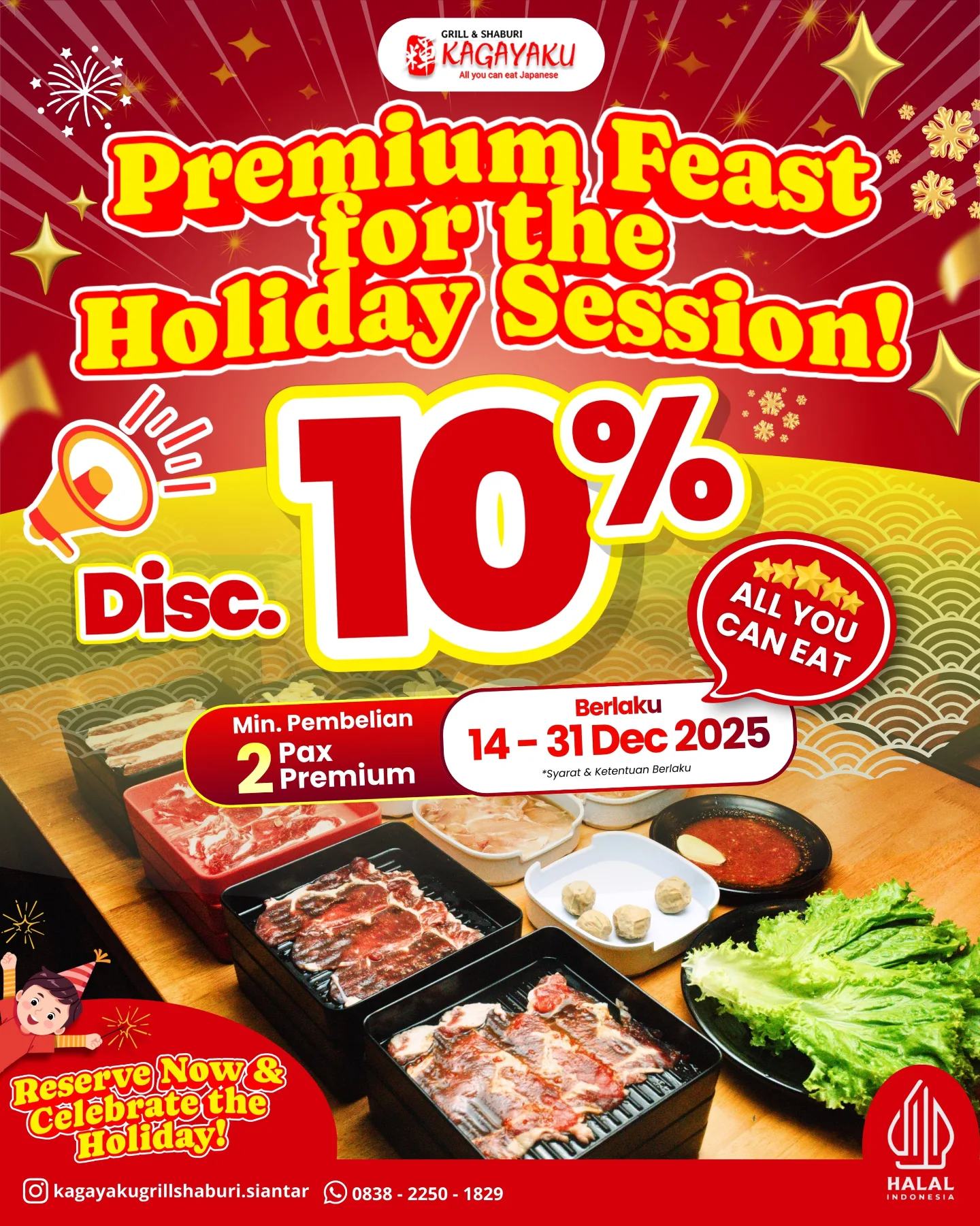 Rating Google 4.9 langsung gas? Buat AYCE Jepang di Medan ini, mending pikir-pikir lagi deh 2