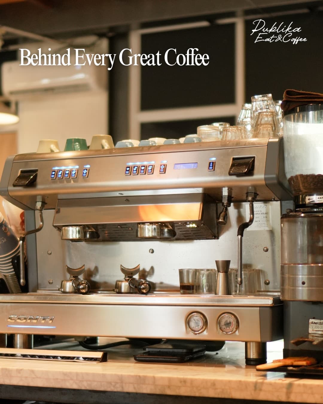 Anjay, kafe di Jaktim gede banget, AC-nya pajangan doang? 3