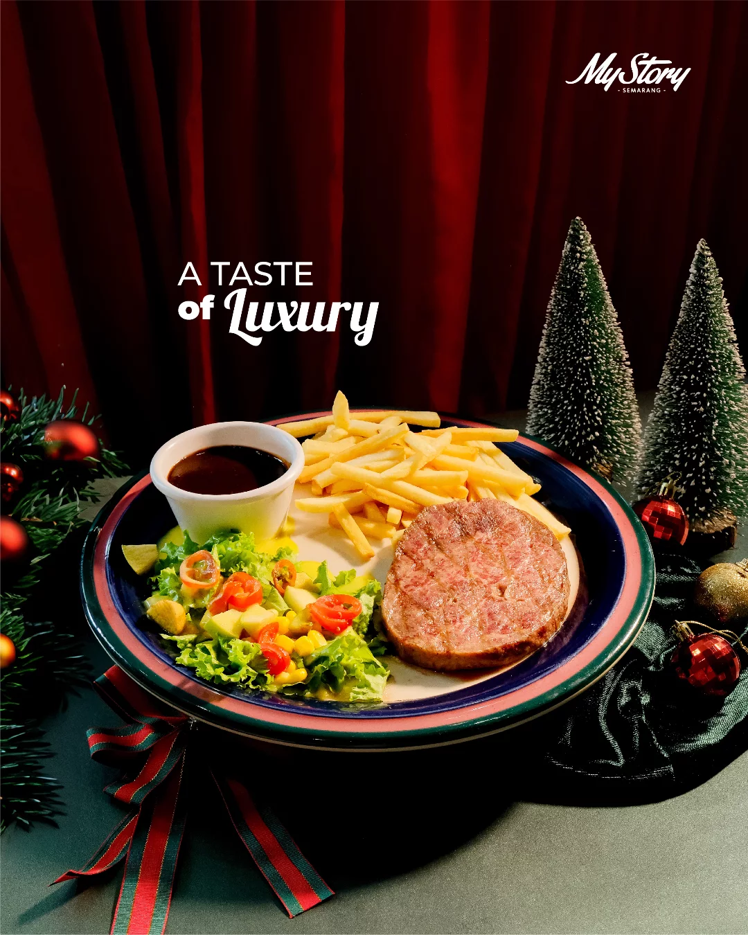 Steak 155k lebih mantap dari Gelato? Tempat nongkrong di puncak Semarang ini ada 'sesuatu'-nya nih