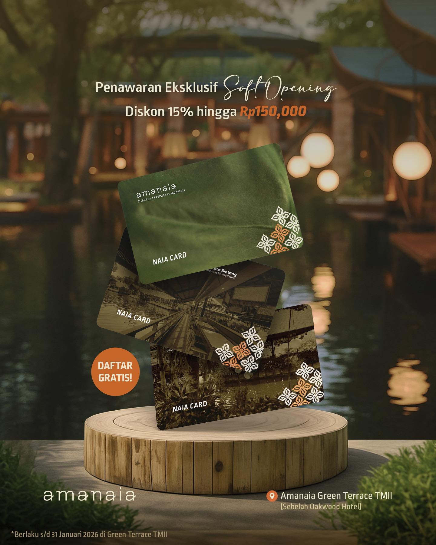 Paying for the ambiance? I'm warning you, don't come to this Sundanese restaurant in Bekasi hungry 3