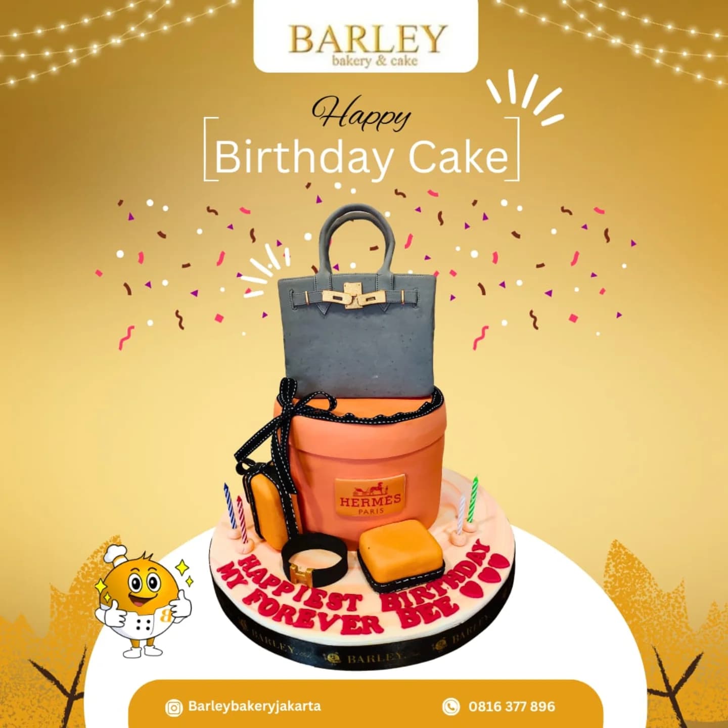 Calon manten & yang ultah, merapat! ✨ Toko kue 'pengabul keinginan' di Jakarta ini emang mantap abis