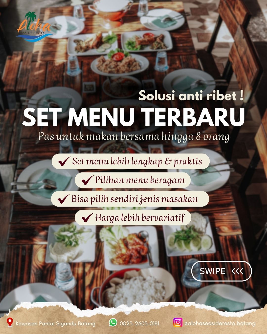 Buat yang bawa keluarga ke Jawa Tengah, dengerin! Plus minus resto keluarga ini jelas banget, anjay