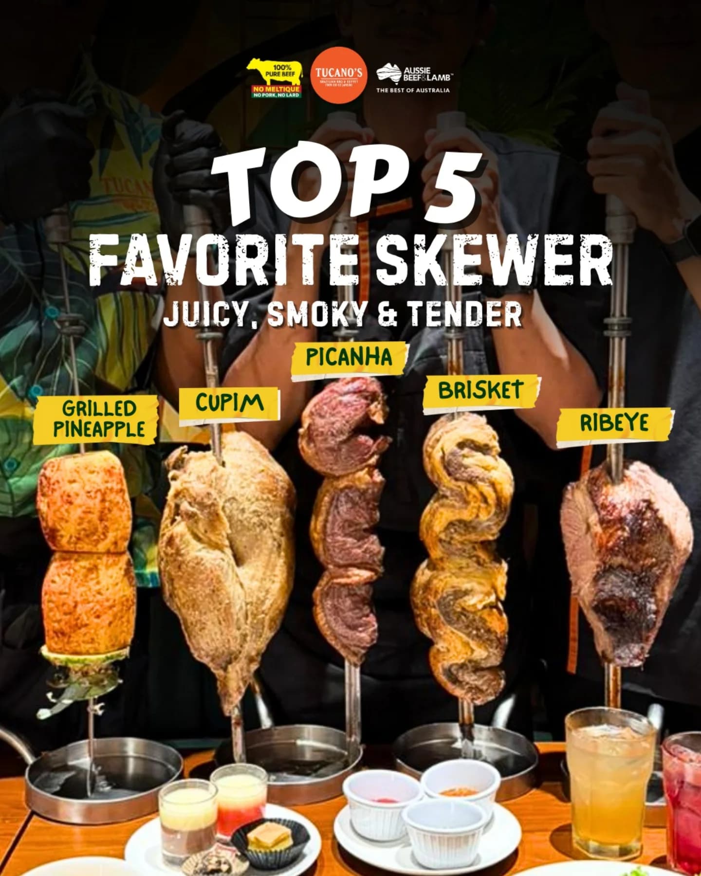 Nyerbu Tucano's demi Picanha, eh kok yang paling mantap malah nanasnya? 2