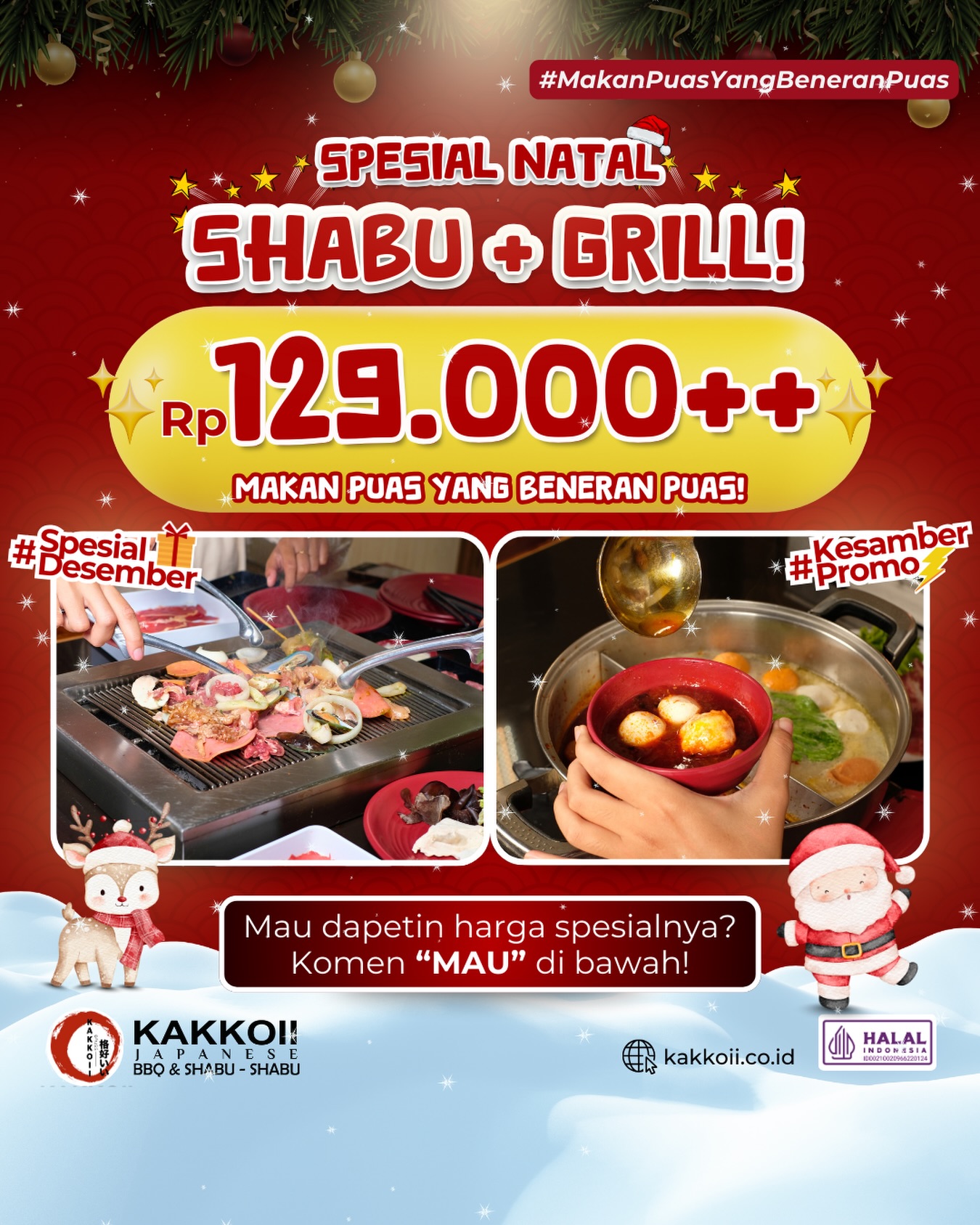 Kakkoii rating 4.8 di Google, tapi beneran dagingnya alot kayak ngunyah kulit?