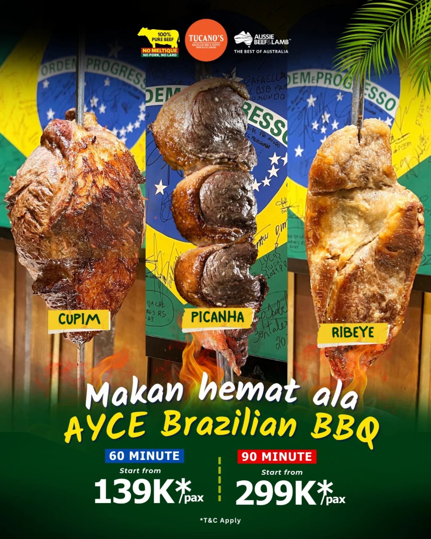 Nyerbu Tucano's demi Picanha, eh kok yang paling mantap malah nanasnya? 3