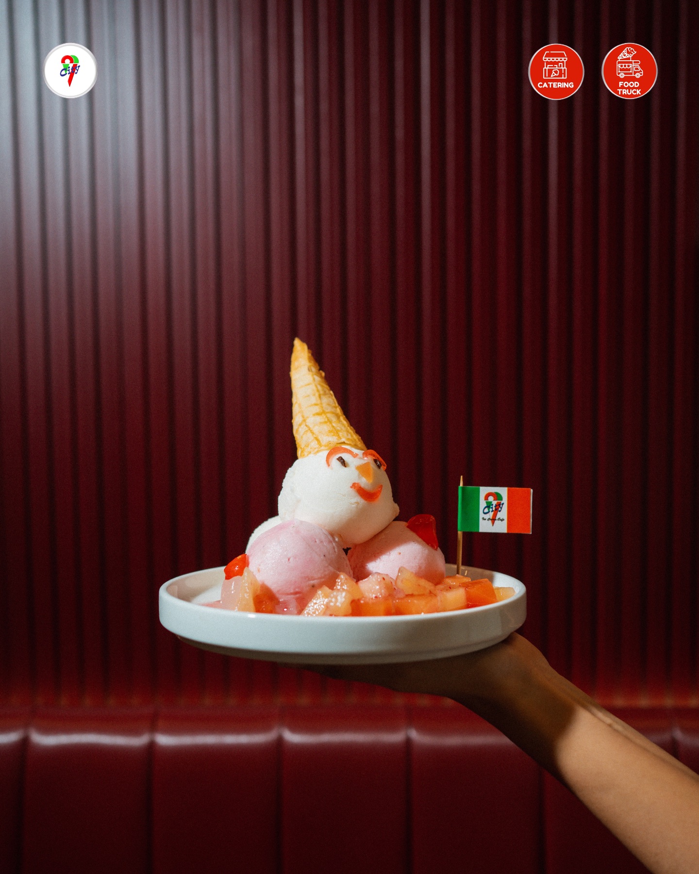 Who says ice cream shops are only for dessert? The Martabak at this Medan spot is the real star 4