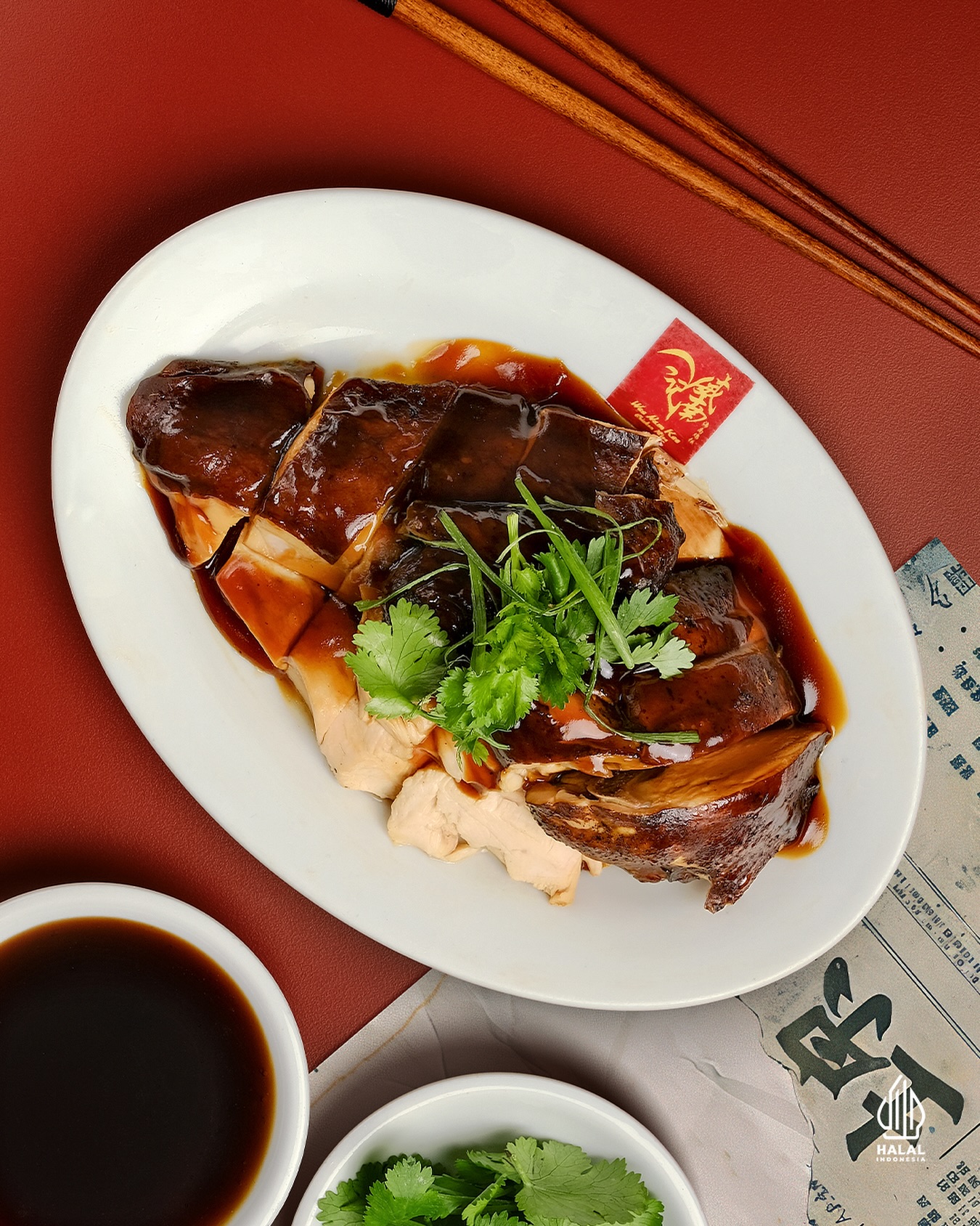 Half a chicken for 158k, but the rice at this famous Singaporean spot is the real star? 2