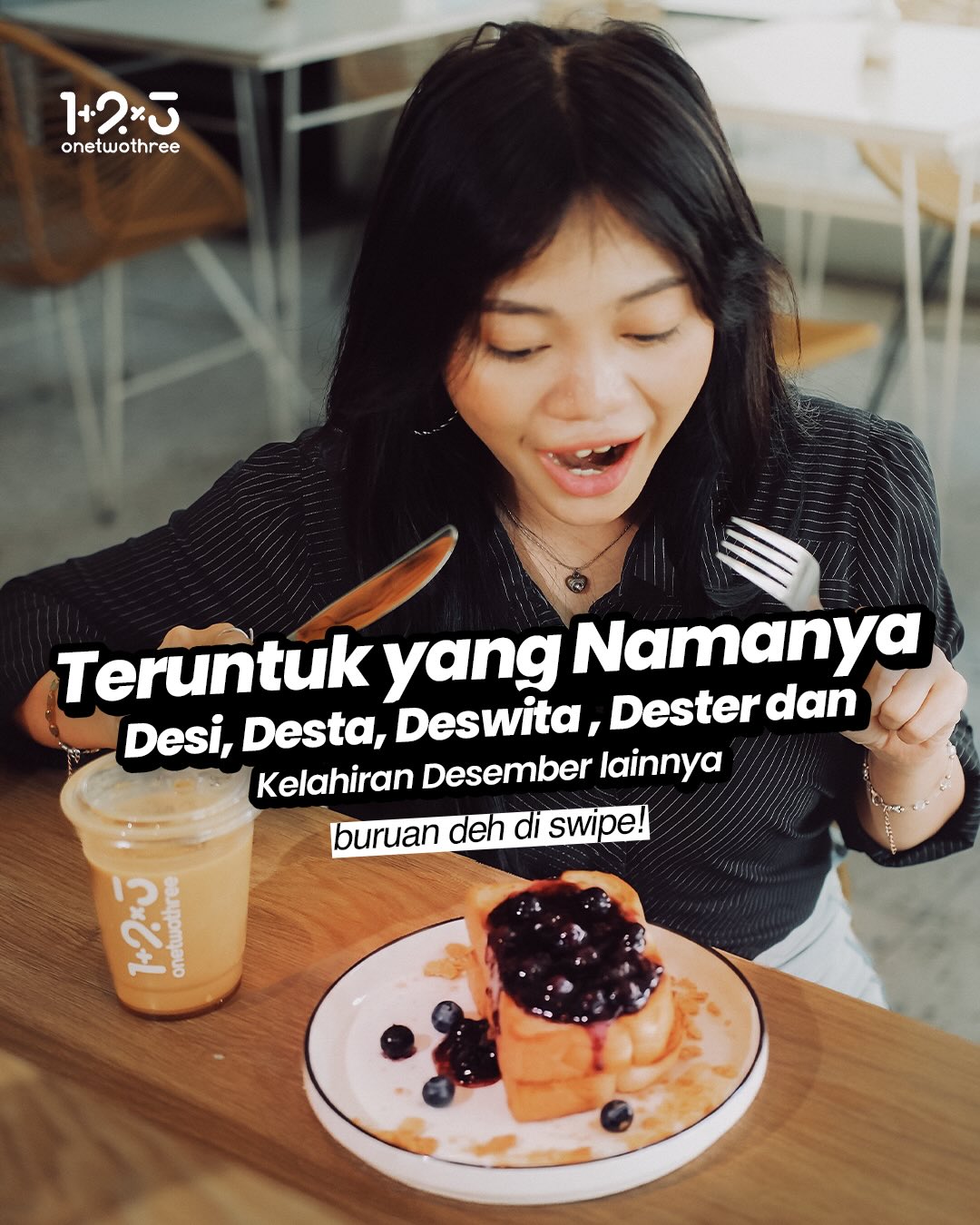 Nongkrong in downtown Surabaya for 55k per person? I checked out this all-white cafe so you don't have to. 2