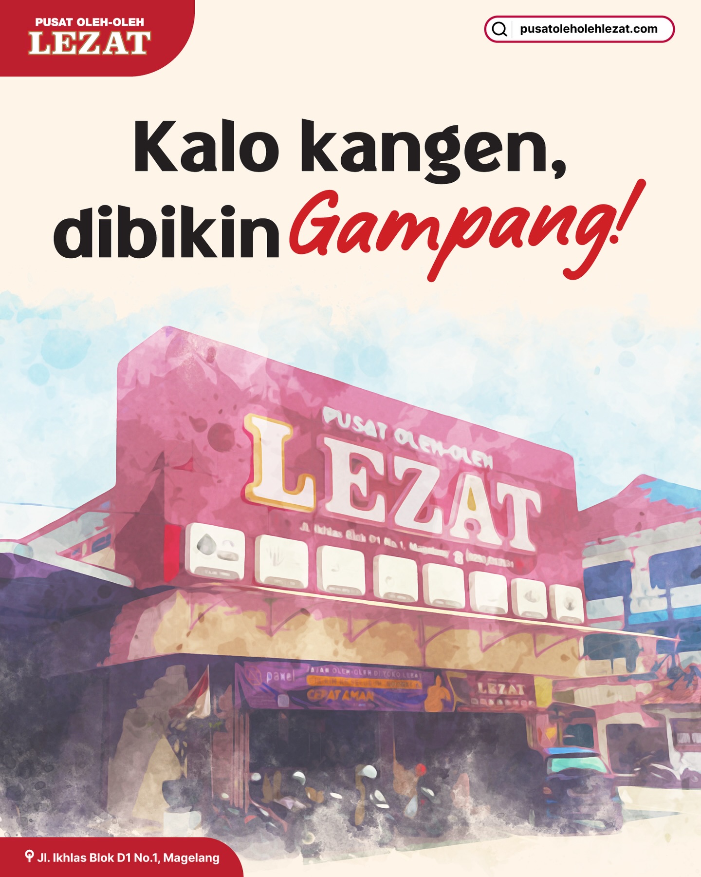 Kata siapa oleh-oleh itu jebakan? Anjay, yang di Magelang ini orang Lokal aja sampe rebutan 4
