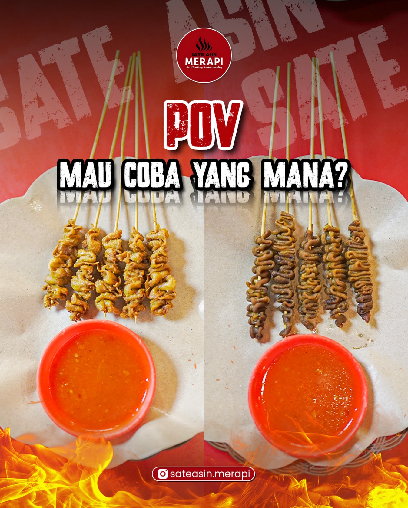 Cuma 20k per orang? Sate asin di Surabaya ini dagingnya kecil, tapi rasanya beneran Mantap! 4