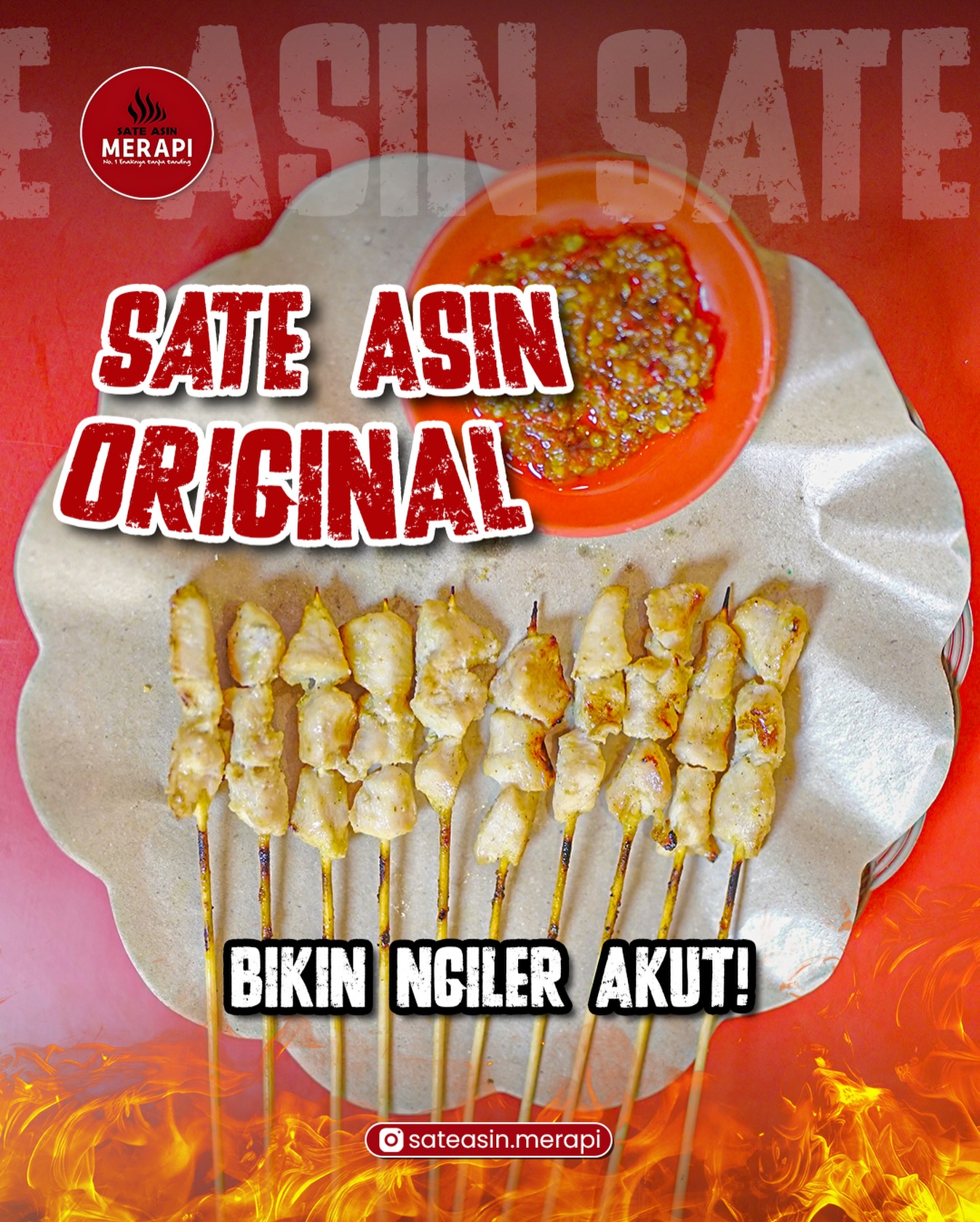 Cuma 20k per orang? Sate asin di Surabaya ini dagingnya kecil, tapi rasanya beneran Mantap! 2