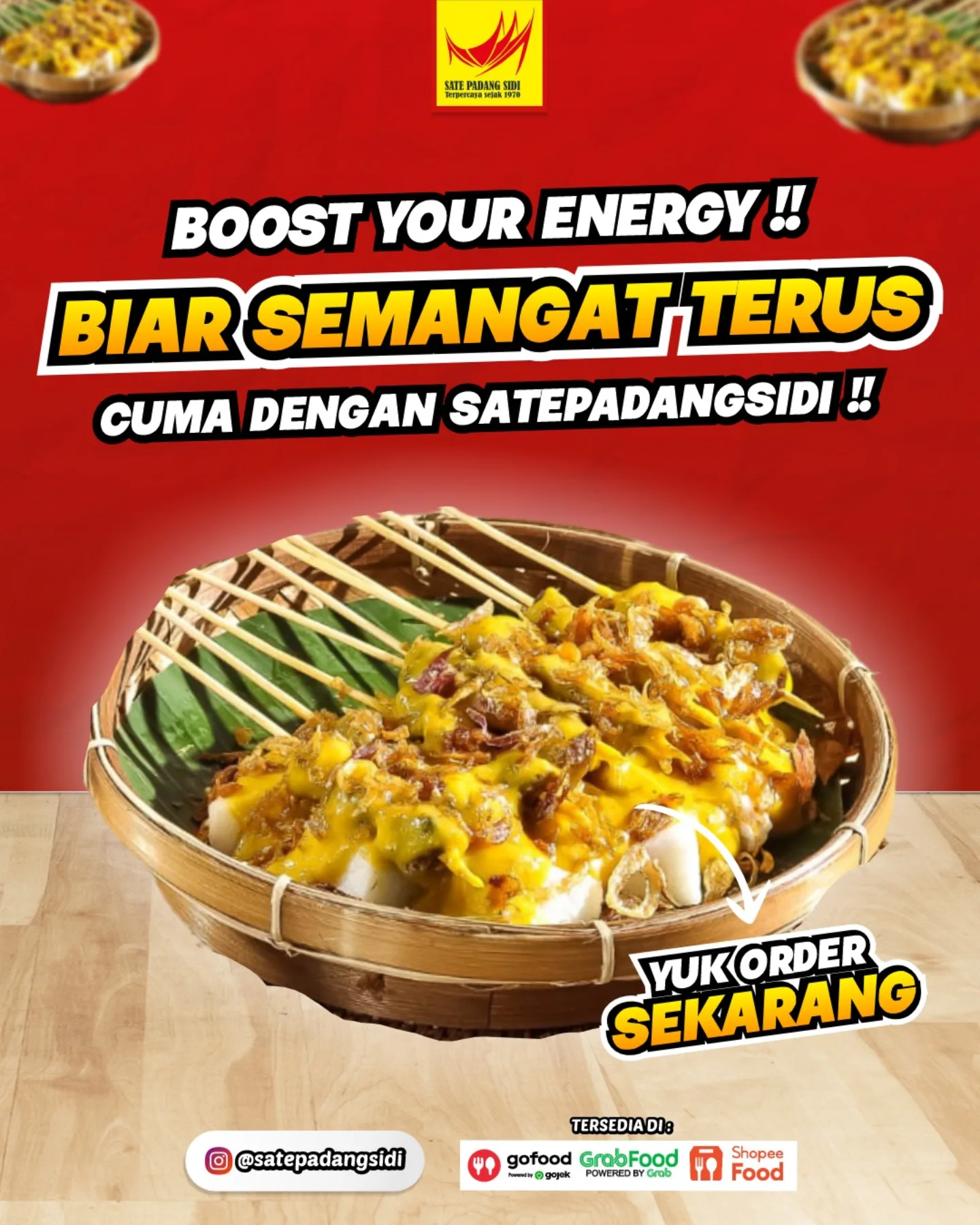 Anjay, jangan bilang rasa sate gitu-gitu aja! 😤 Sate Lokal legendaris 50 tahun di Lampung ini, sausnya baru Mantap 3