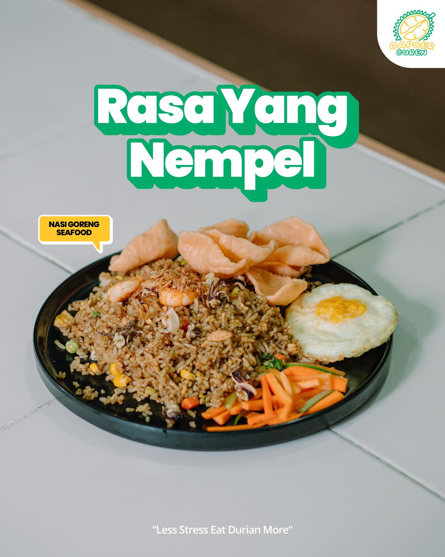 Tempat Nongkrong durian di Palembang ini dessert-nya Anjay, makanan beratnya zonk? Aku udah cobain buat kalian 6