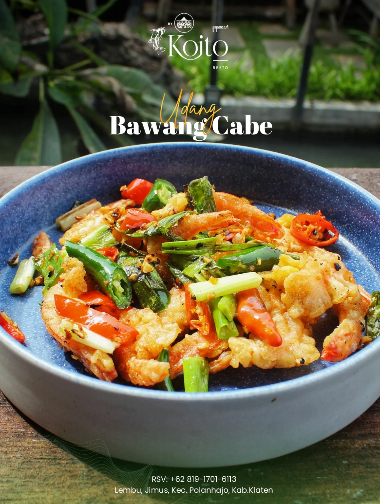 Dining with 3000+ Koi, but the taste… I have something to say. 3