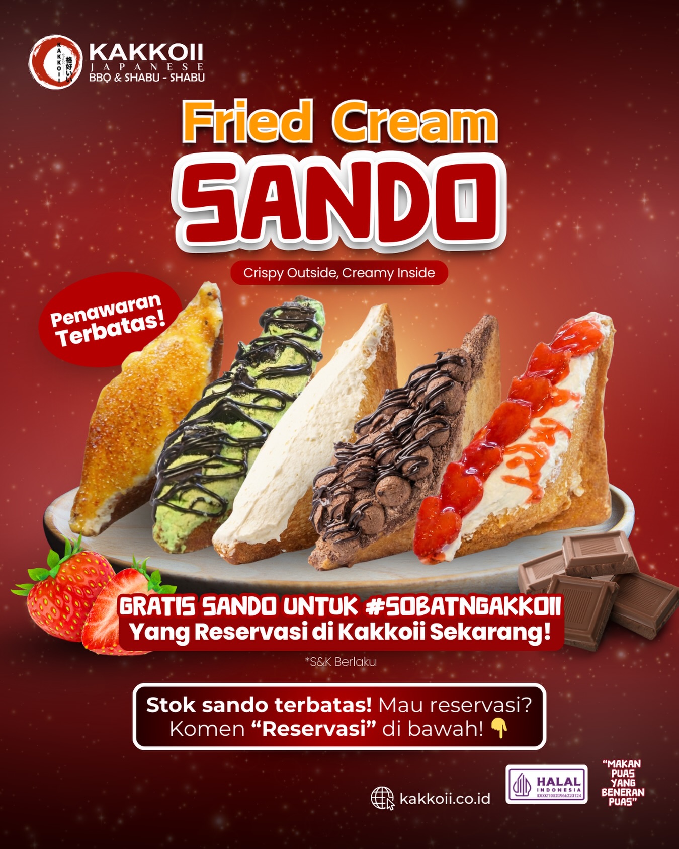 Kakkoii rating 4.8 di Google, tapi beneran dagingnya alot kayak ngunyah kulit? 2