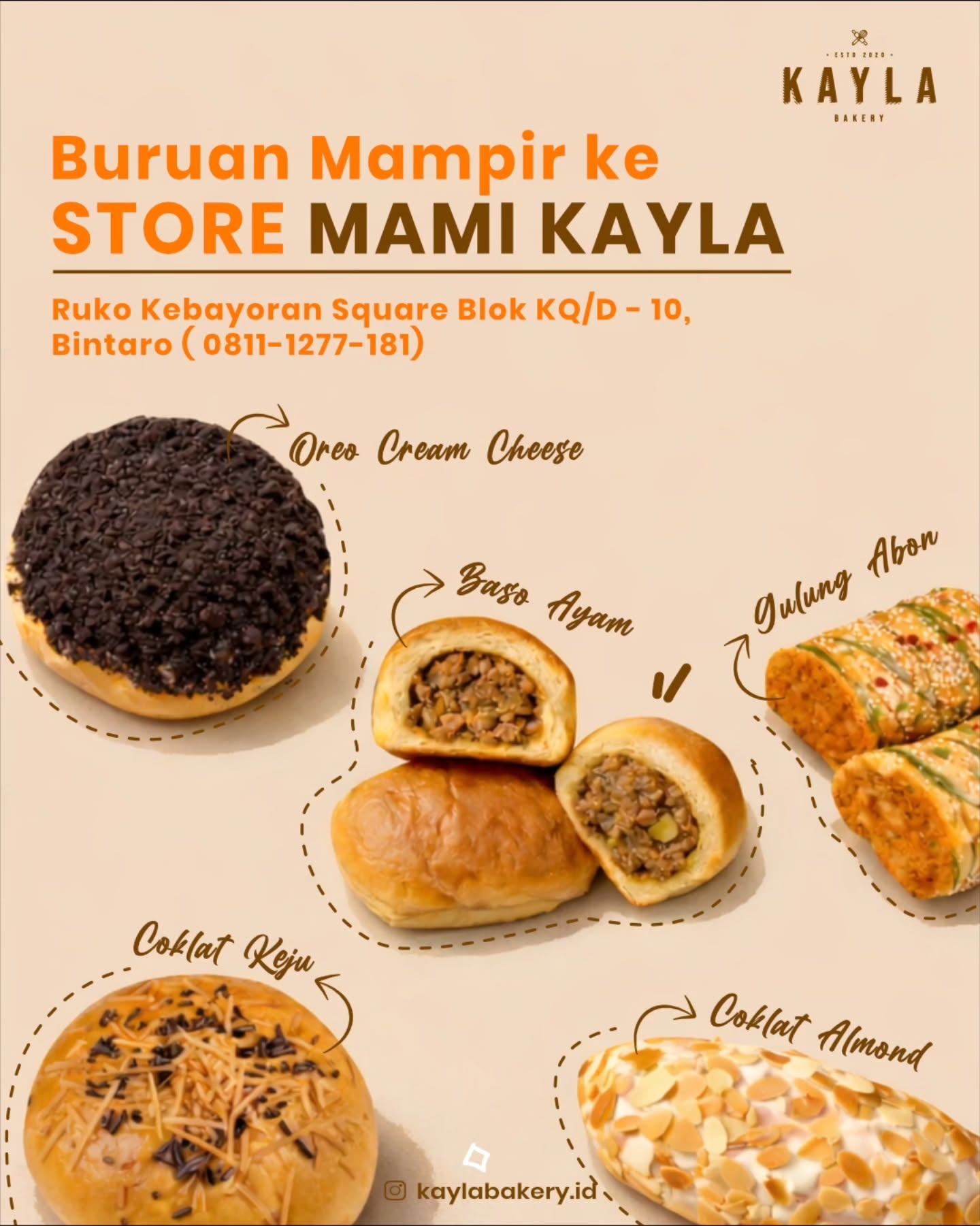 Anak Roti Area Barat, merapat! Bakery bekas rumah ini Anjay, Chill banget