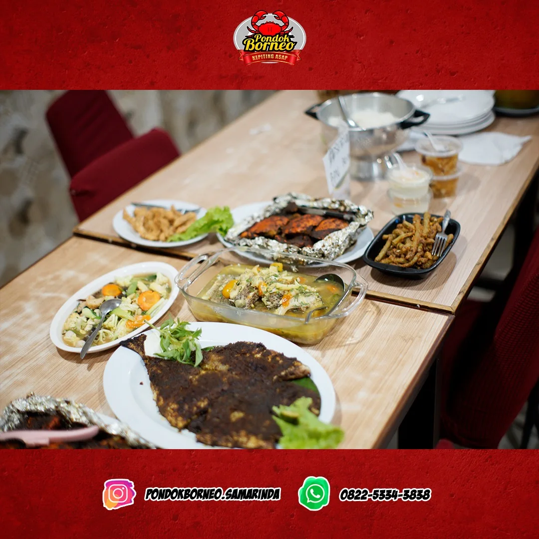 Think Kalimantan is only jungle? This "Rendang-flavored" crab begs to differ.