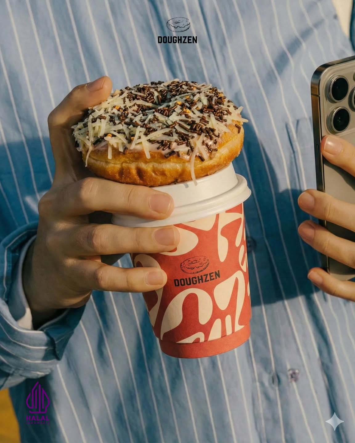 雅加达不爱吃甜的都闭眼冲！这家15k的甜甜圈，松软到像在吃云彩！ 3