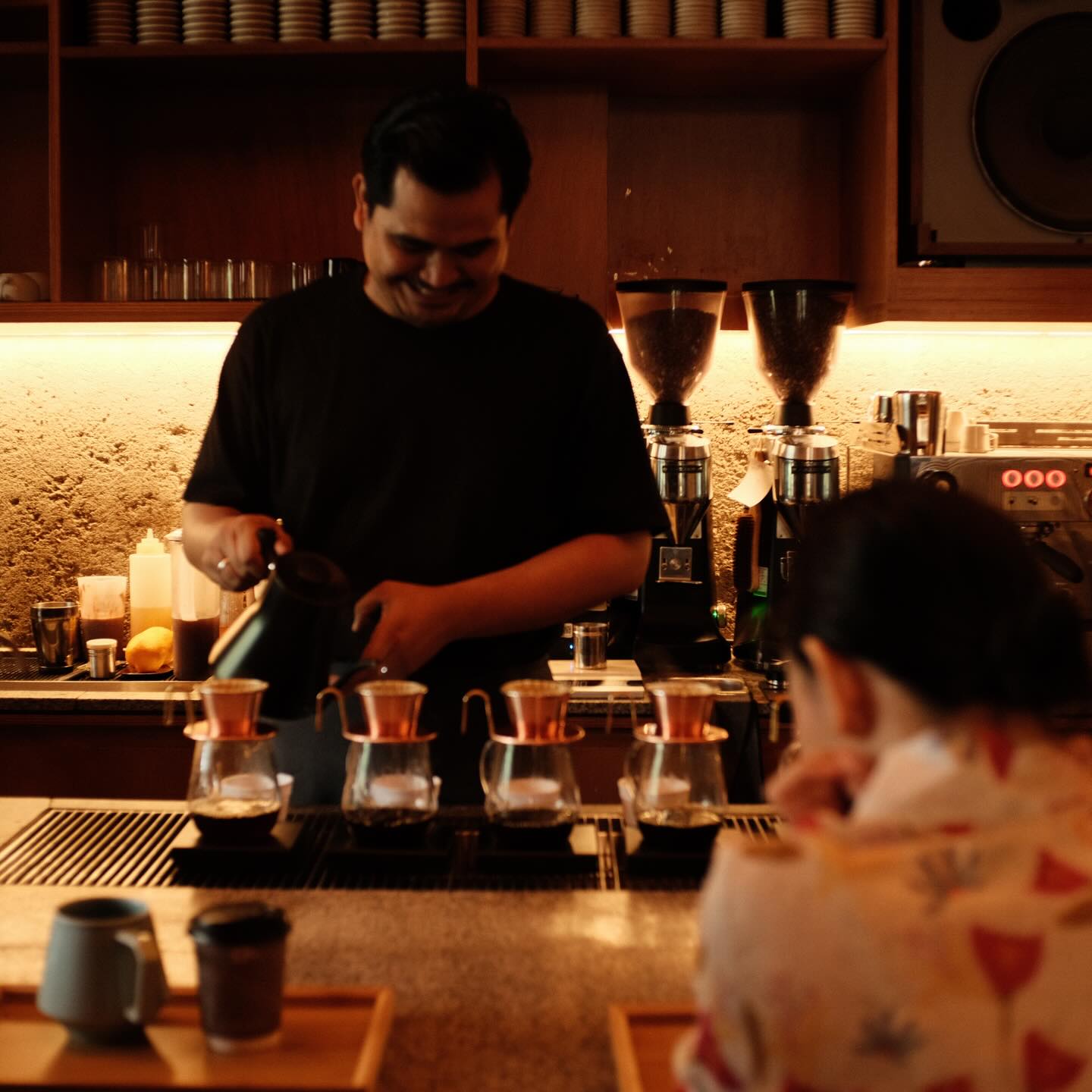 Anjay! This so-called 'best coffee in town' was almost ruined by another that was sickeningly sweet.