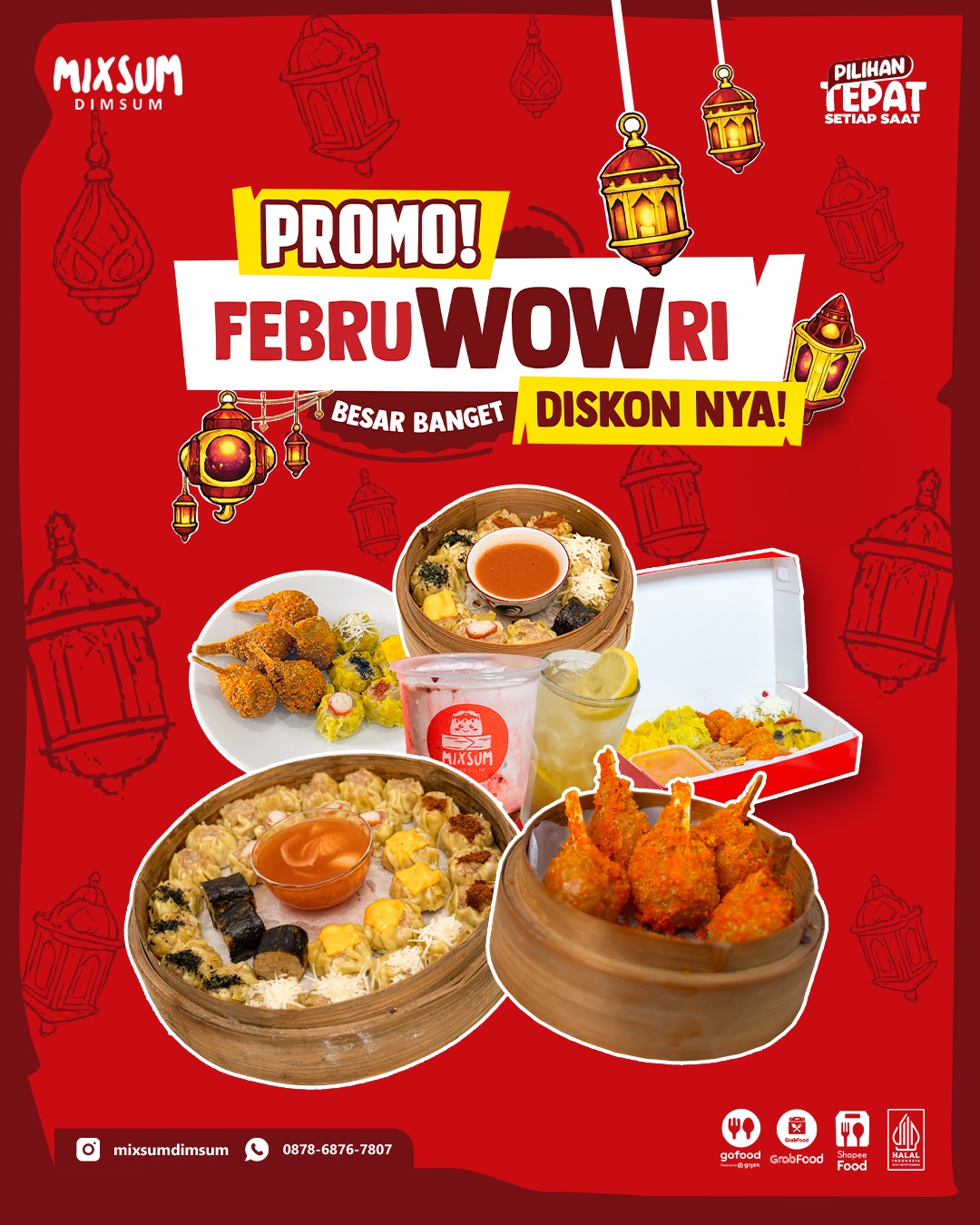 Only ordering pizza for parties? You HAVE to try this "Dim Sum Mountain" in Lampung 4