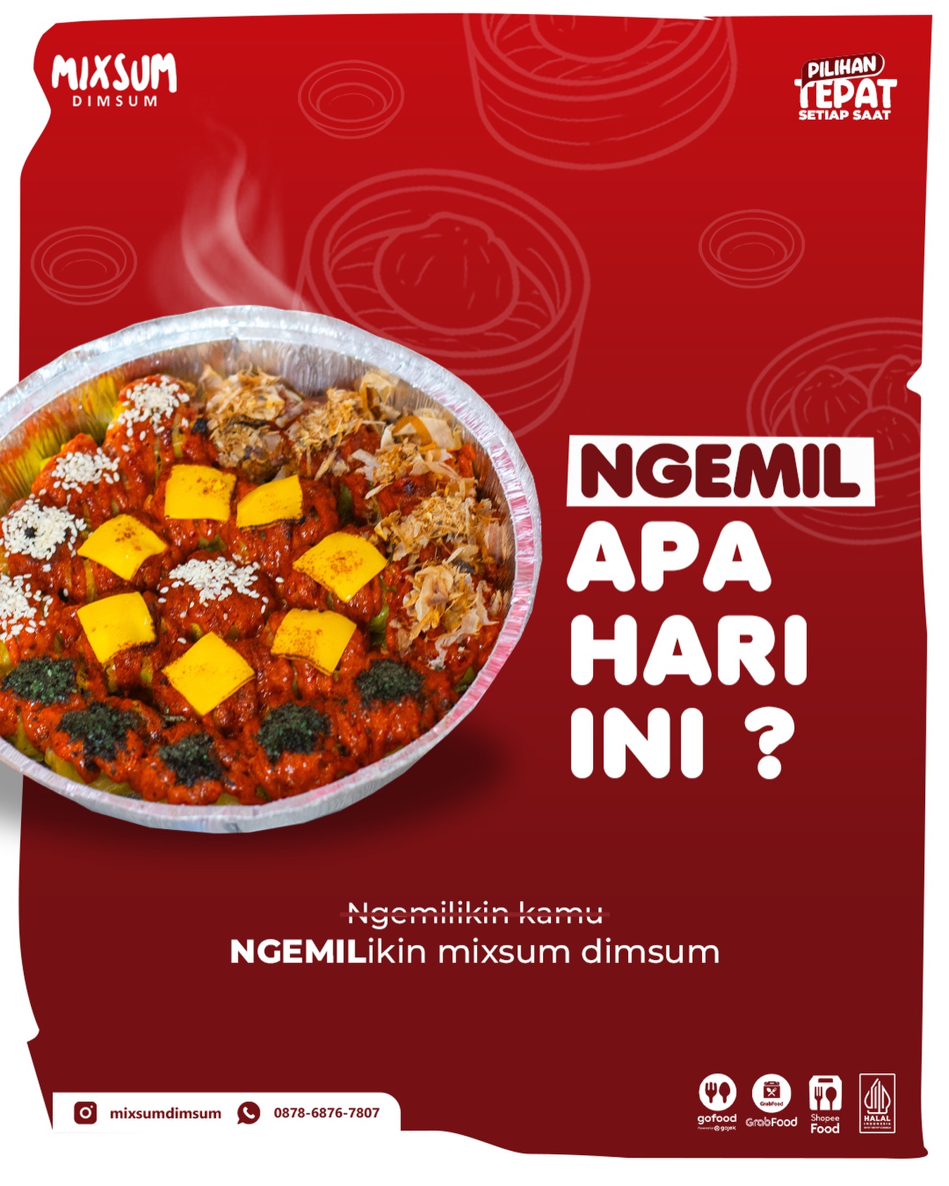 Only ordering pizza for parties? You HAVE to try this "Dim Sum Mountain" in Lampung 2