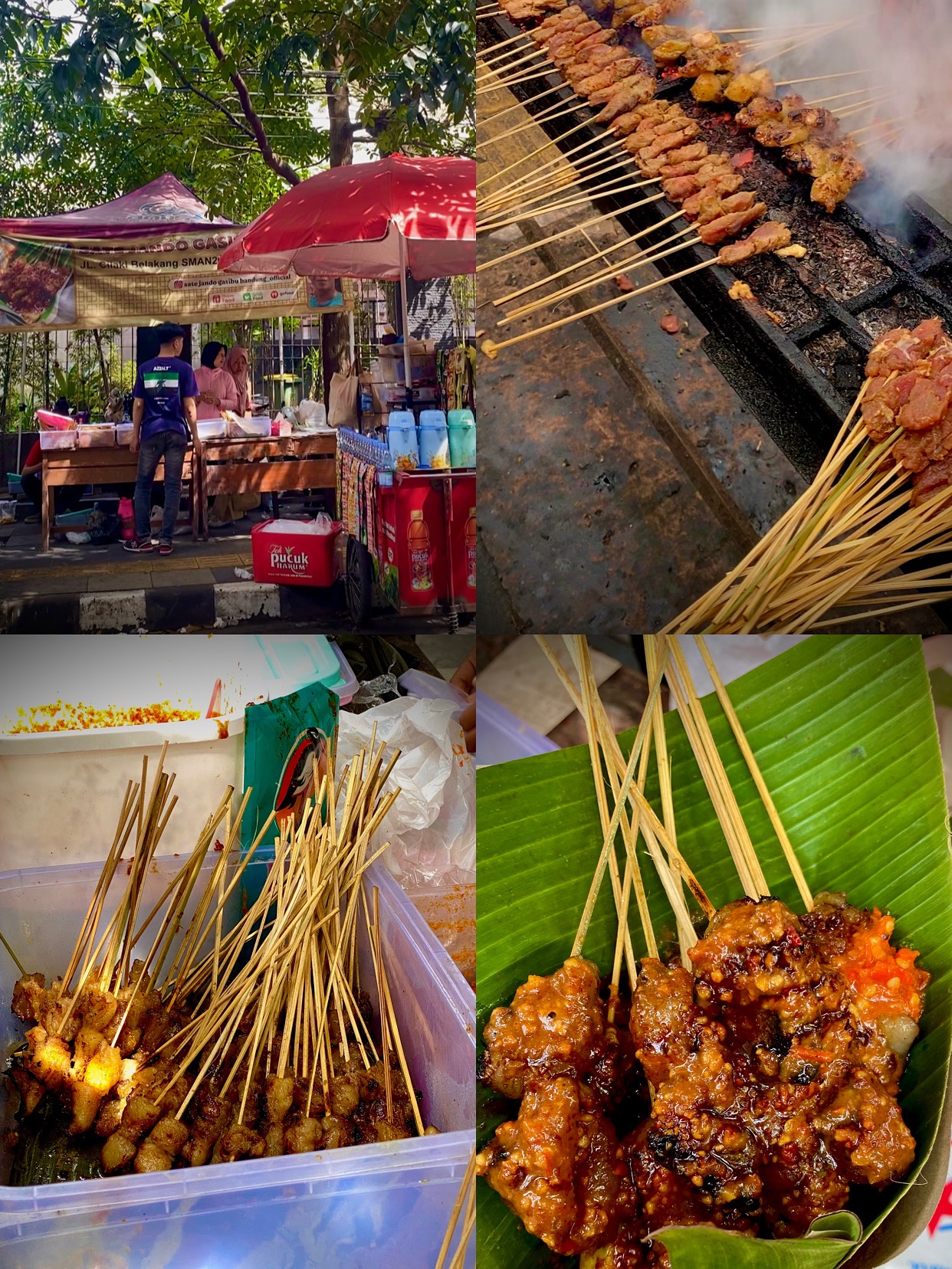 Germaphobes, Beware! Bandung's Ditch-Side Satay: A True Foodie's Secret.
