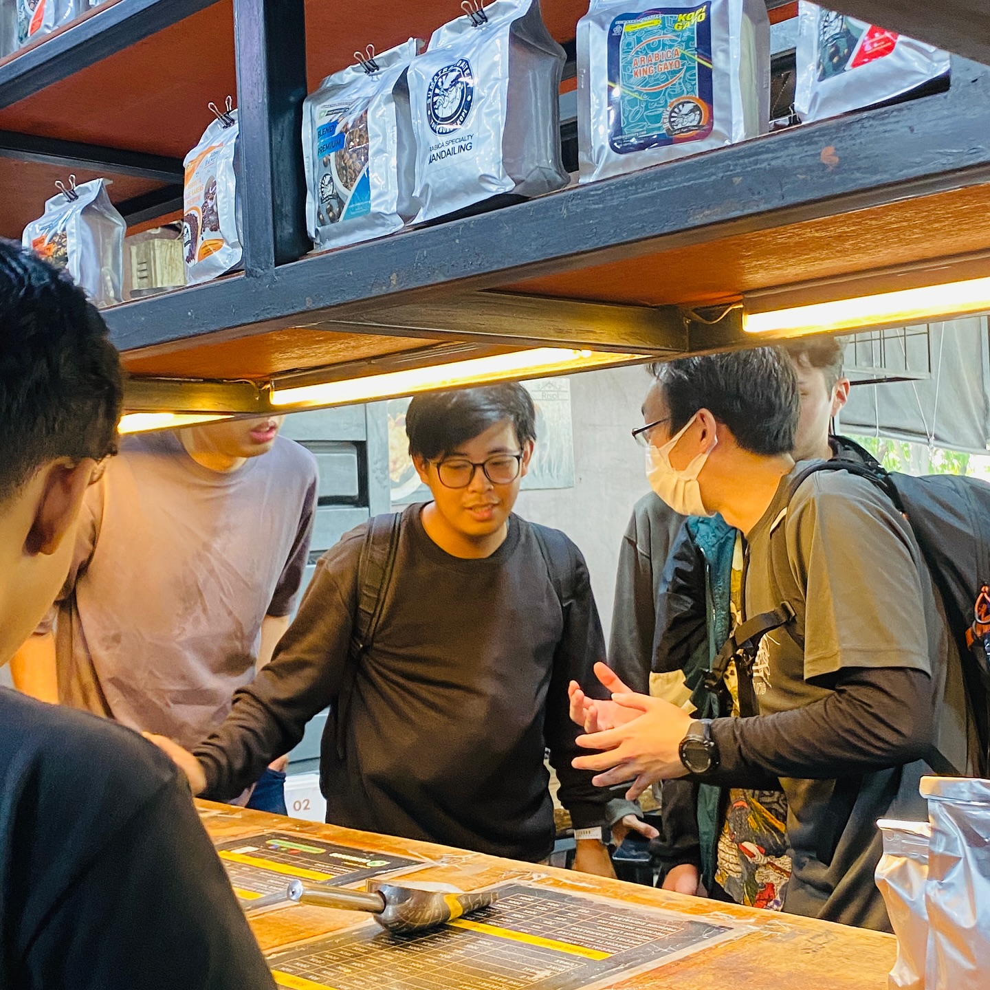 Coffee heads in Medan, don't get it wrong! This is the `Lokal`'s secret roastery. 5