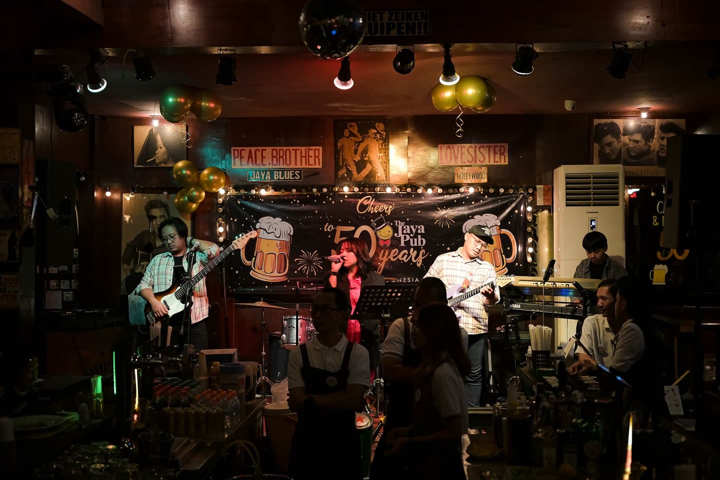 Rock Vets, Enter! Jakarta's 'Grandfather' Bar: Smoky, but the Soul is Burning.